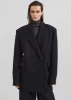 Loulou Studio Koon Blazer - Black sold by Frankie Shop