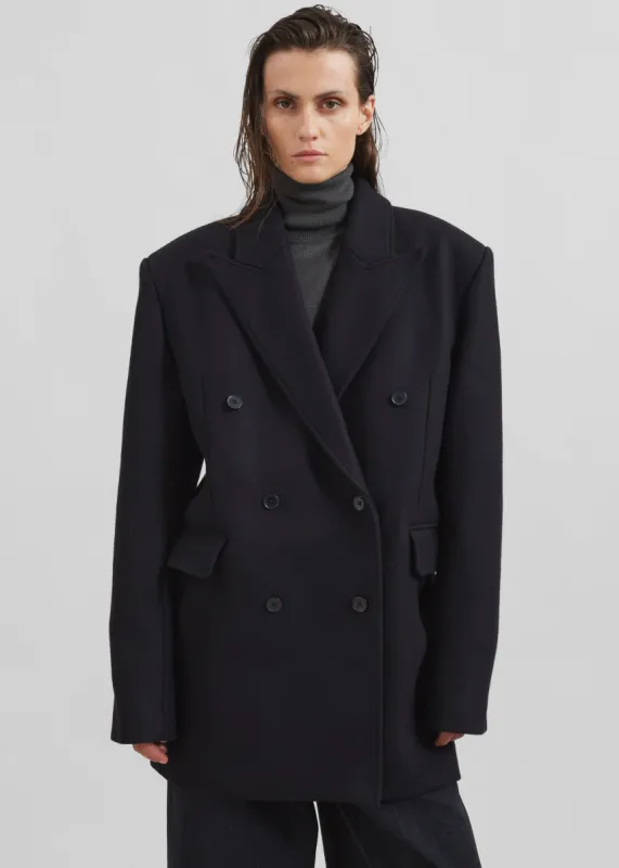 Loulou Studio Koon Blazer - Black sold by Frankie Shop