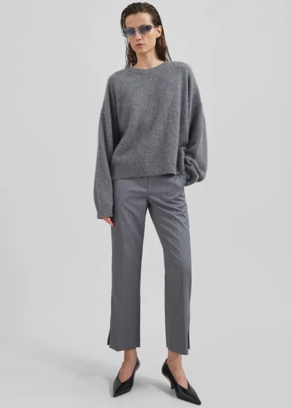 Loulou Studio Ropo Sweater - Anthracite sold by Frankie Shop