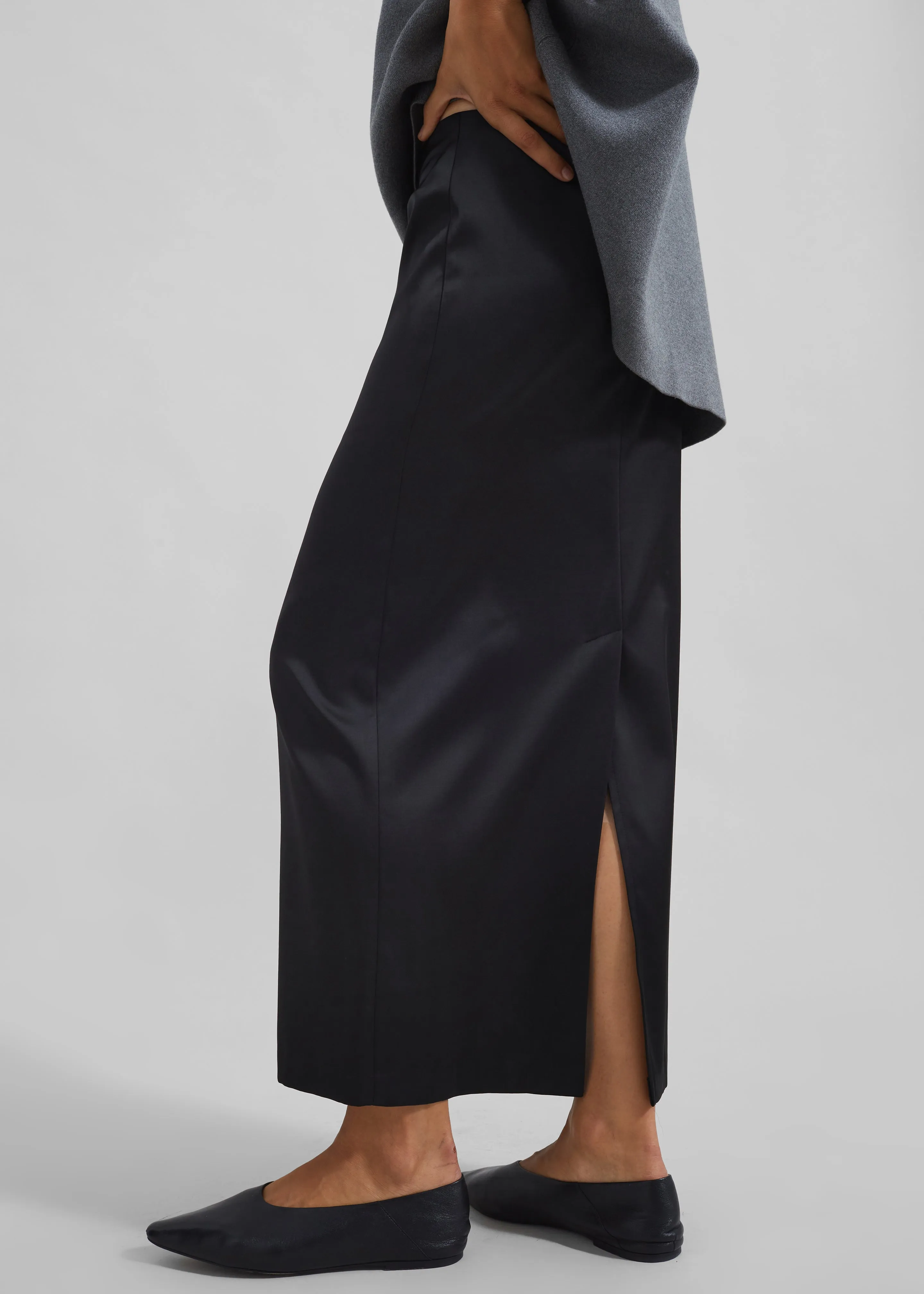 Adriana Midi Skirt - Black sold by Frankie Shop product image thumbnail 2