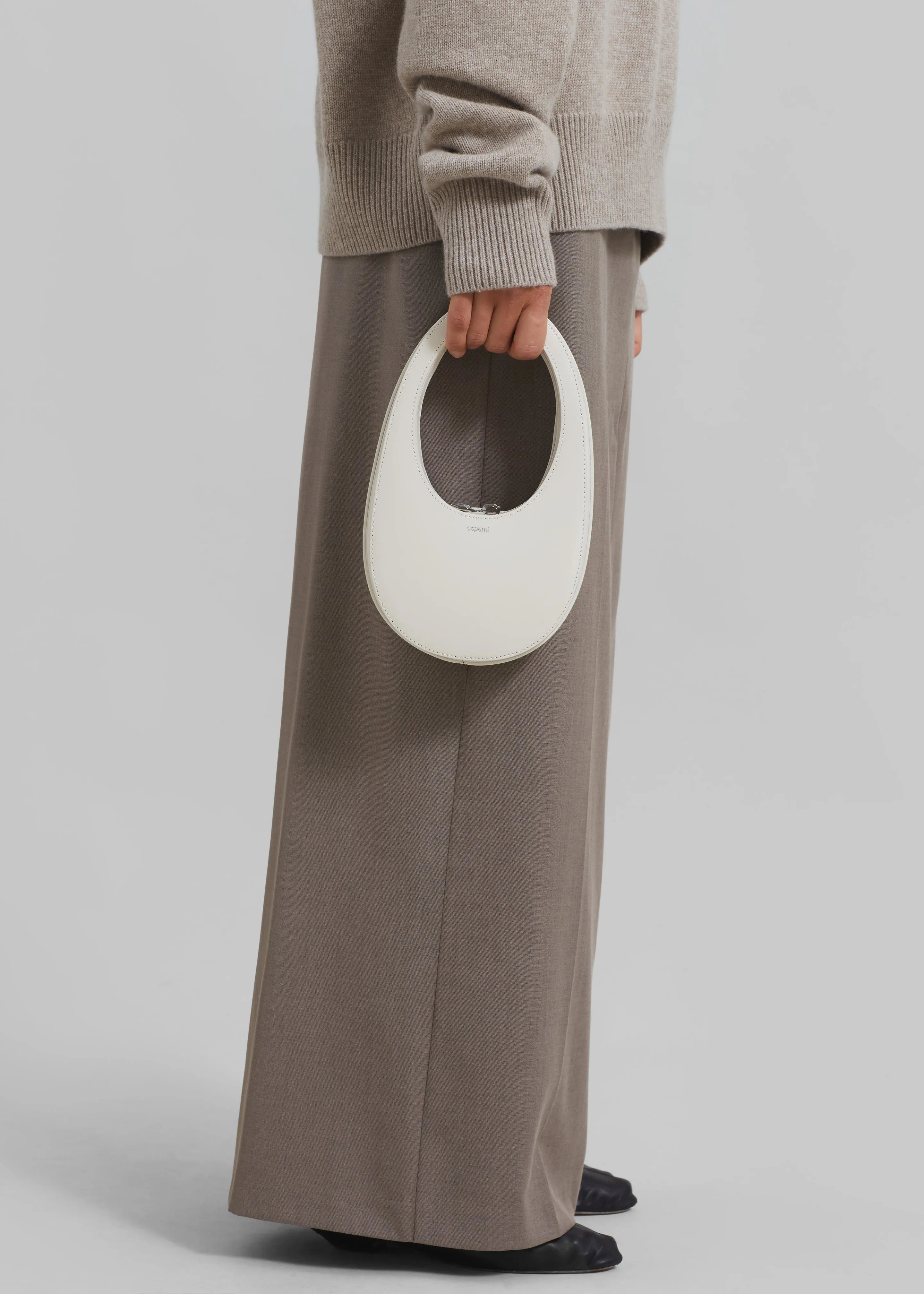 Coperni Gloss Mini Swipe Bag - Beige sold by Frankie Shop