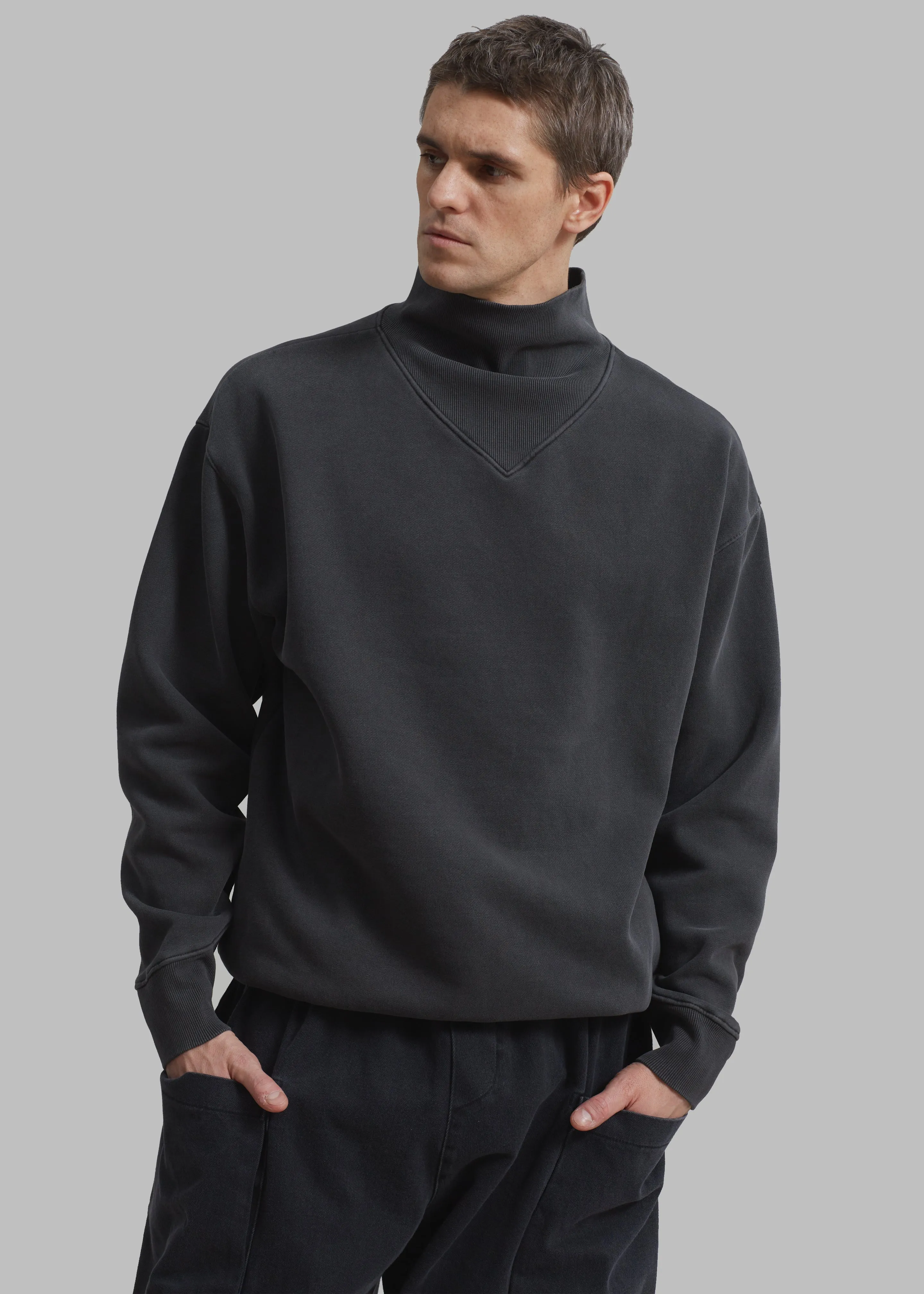 Micah Sweatshirt - Charcoal sold by Frankie Shop product image thumbnail 3