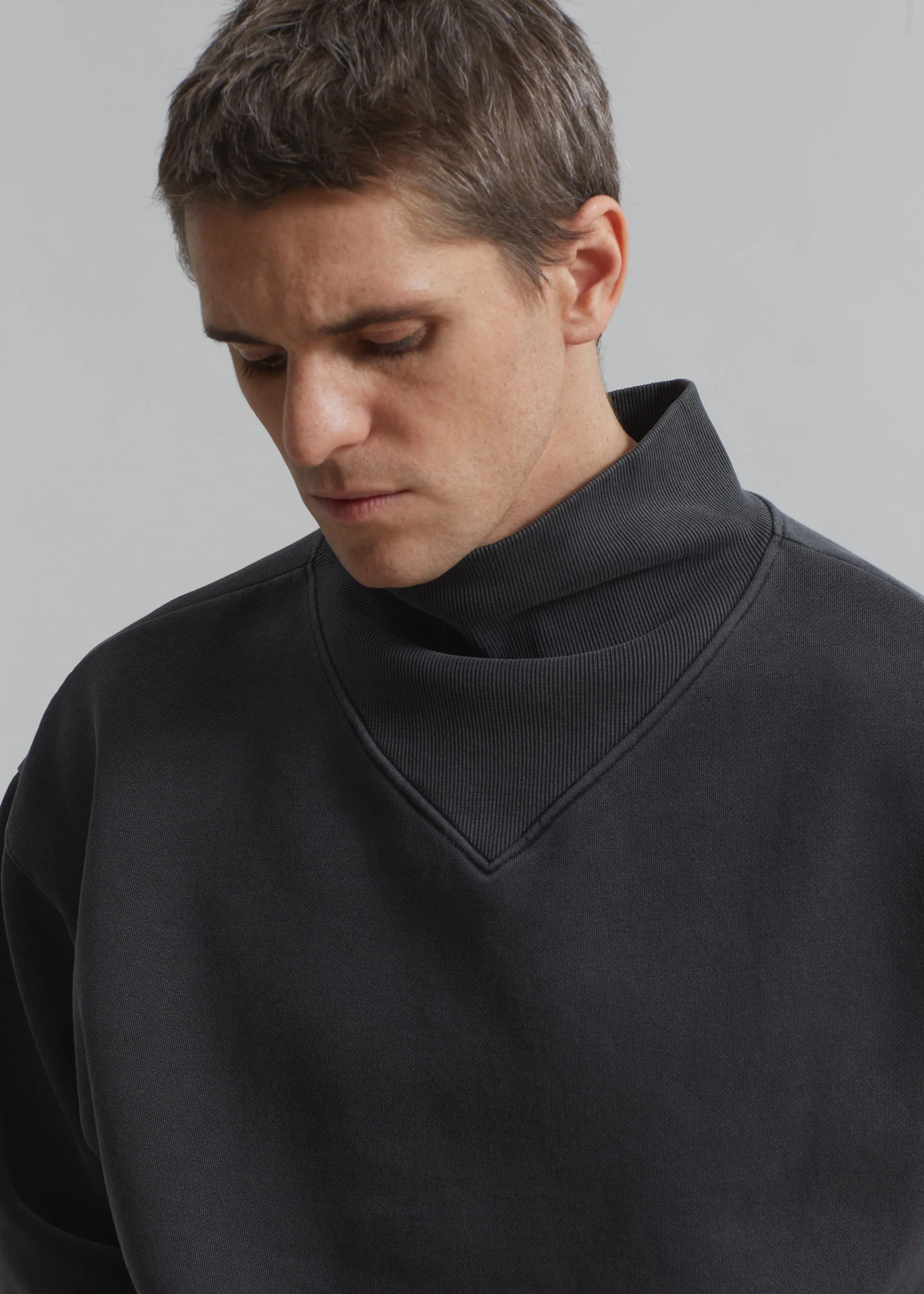 Micah Sweatshirt - Charcoal sold by Frankie Shop product image thumbnail 4