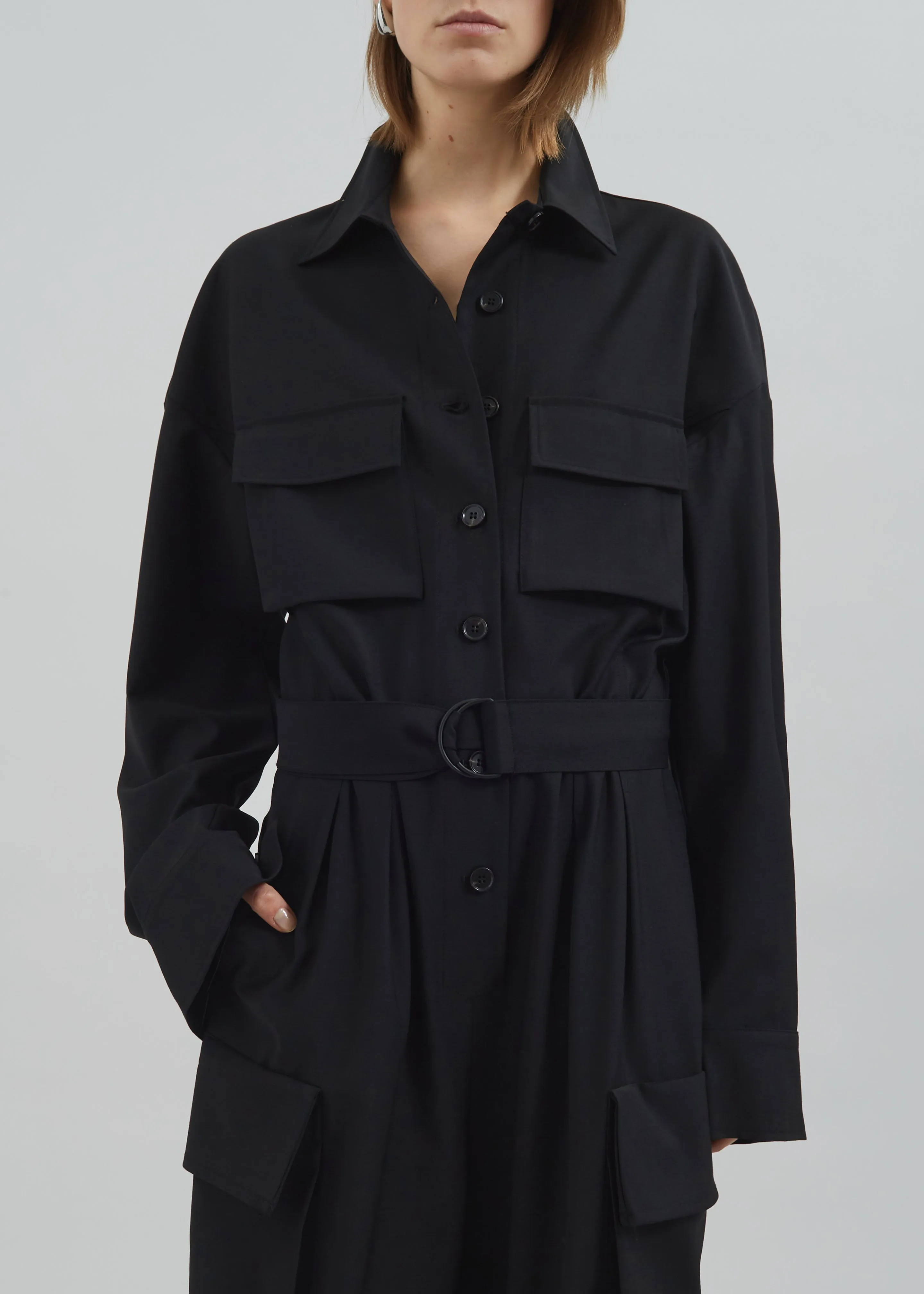 Suzie Jumpsuit - Black sold by Frankie Shop product image thumbnail 4