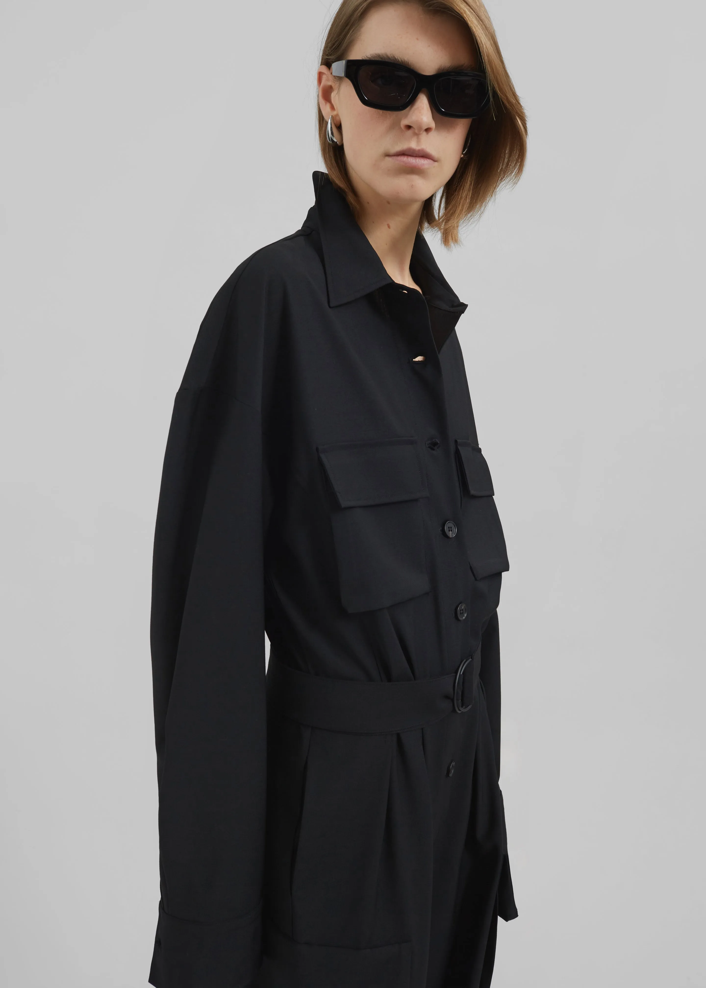 Suzie Jumpsuit - Black sold by Frankie Shop product image thumbnail 3