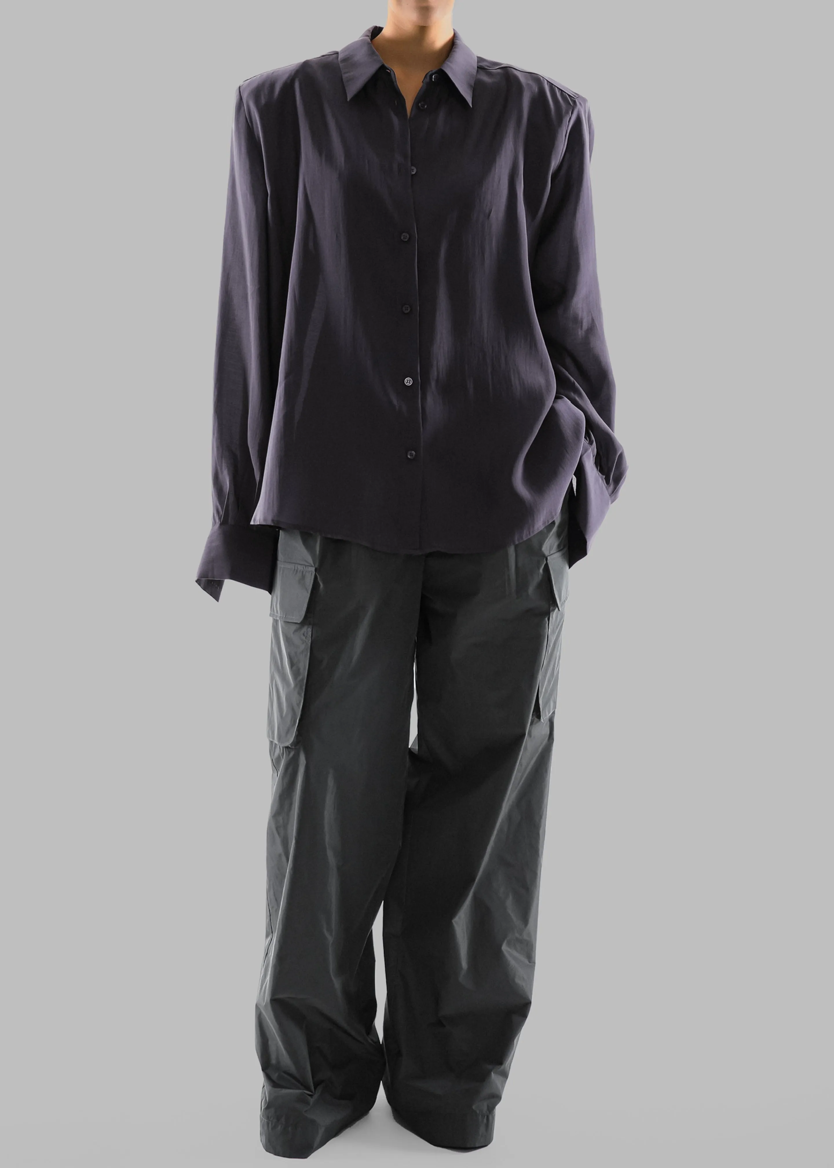 Zoula Padded Shirt - Charcoal sold by Frankie Shop product image thumbnail 4