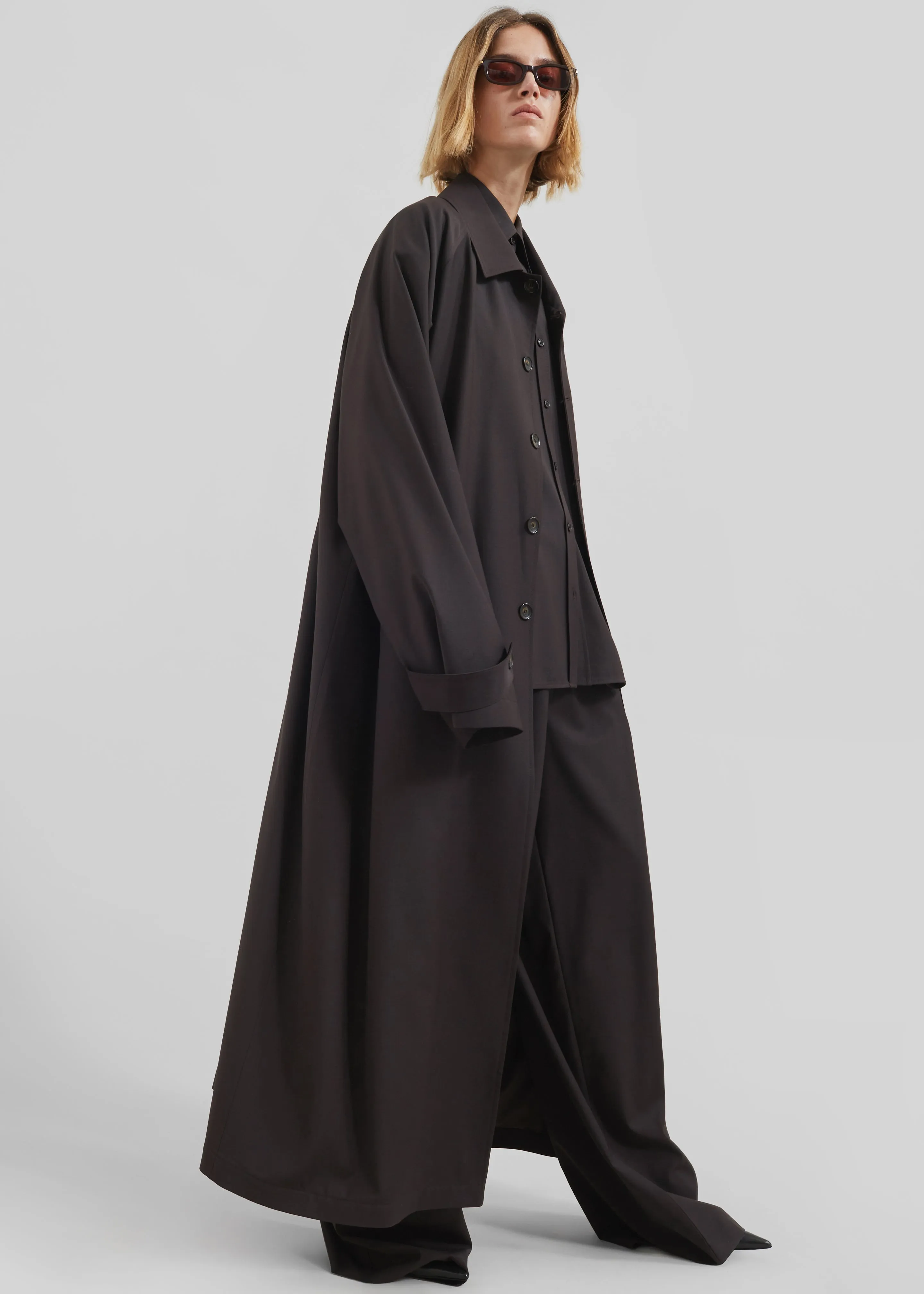 Shay Trench Coat - Brown sold by Frankie Shop product image thumbnail 4