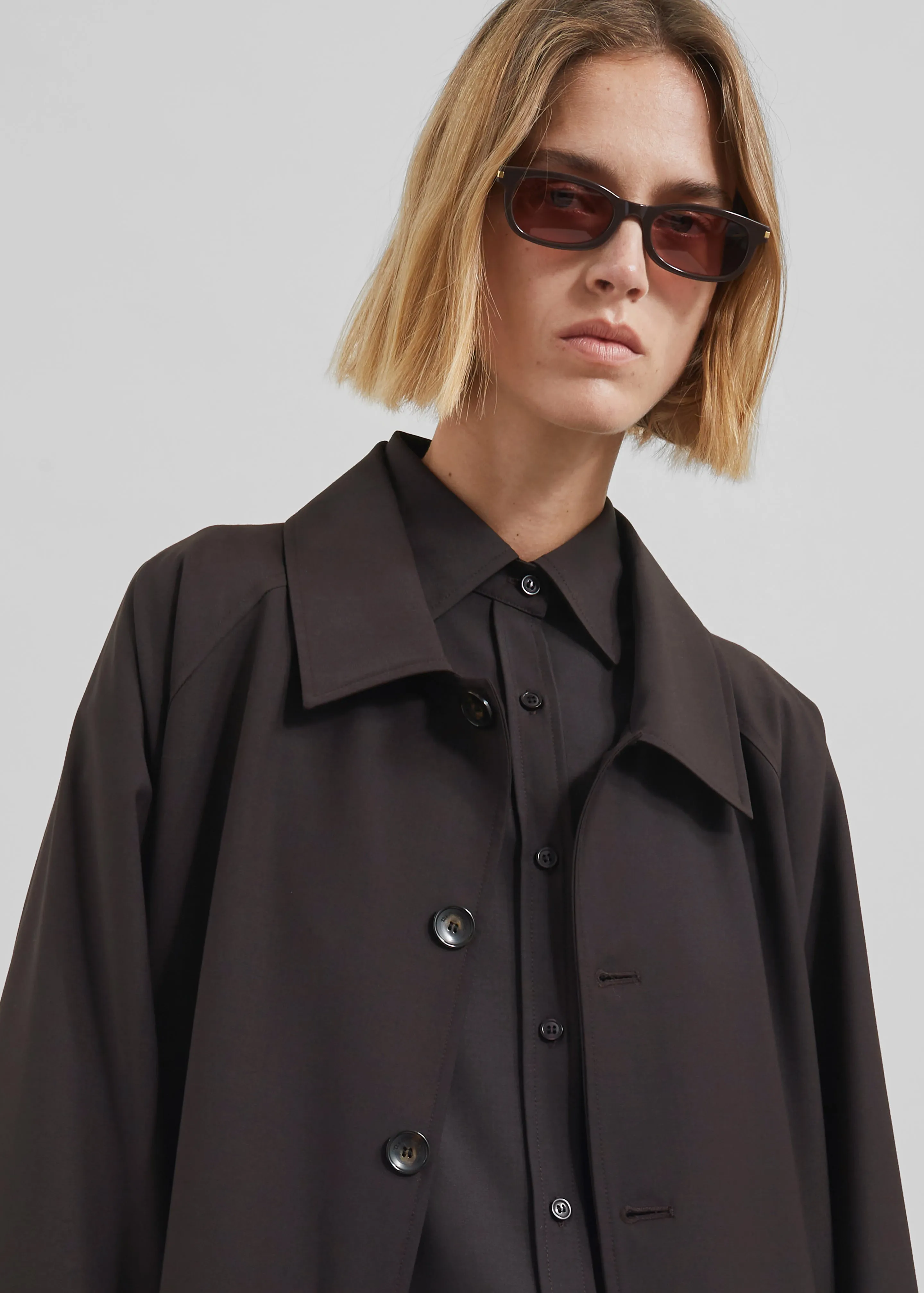 Shay Trench Coat - Brown sold by Frankie Shop product image thumbnail 5