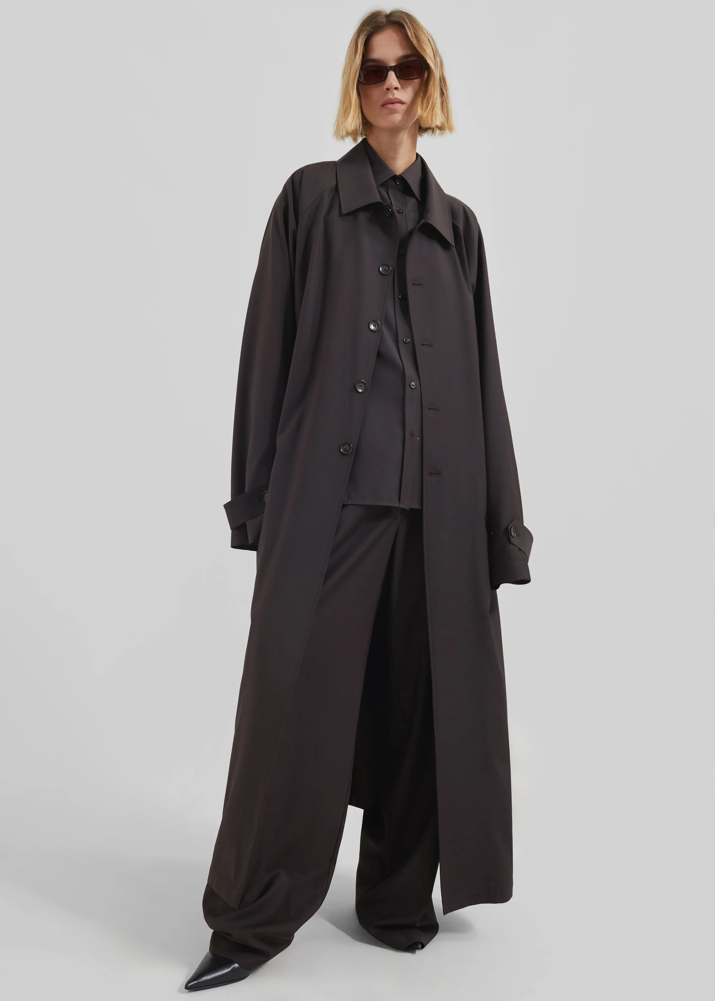 Shay Trench Coat - Brown sold by Frankie Shop