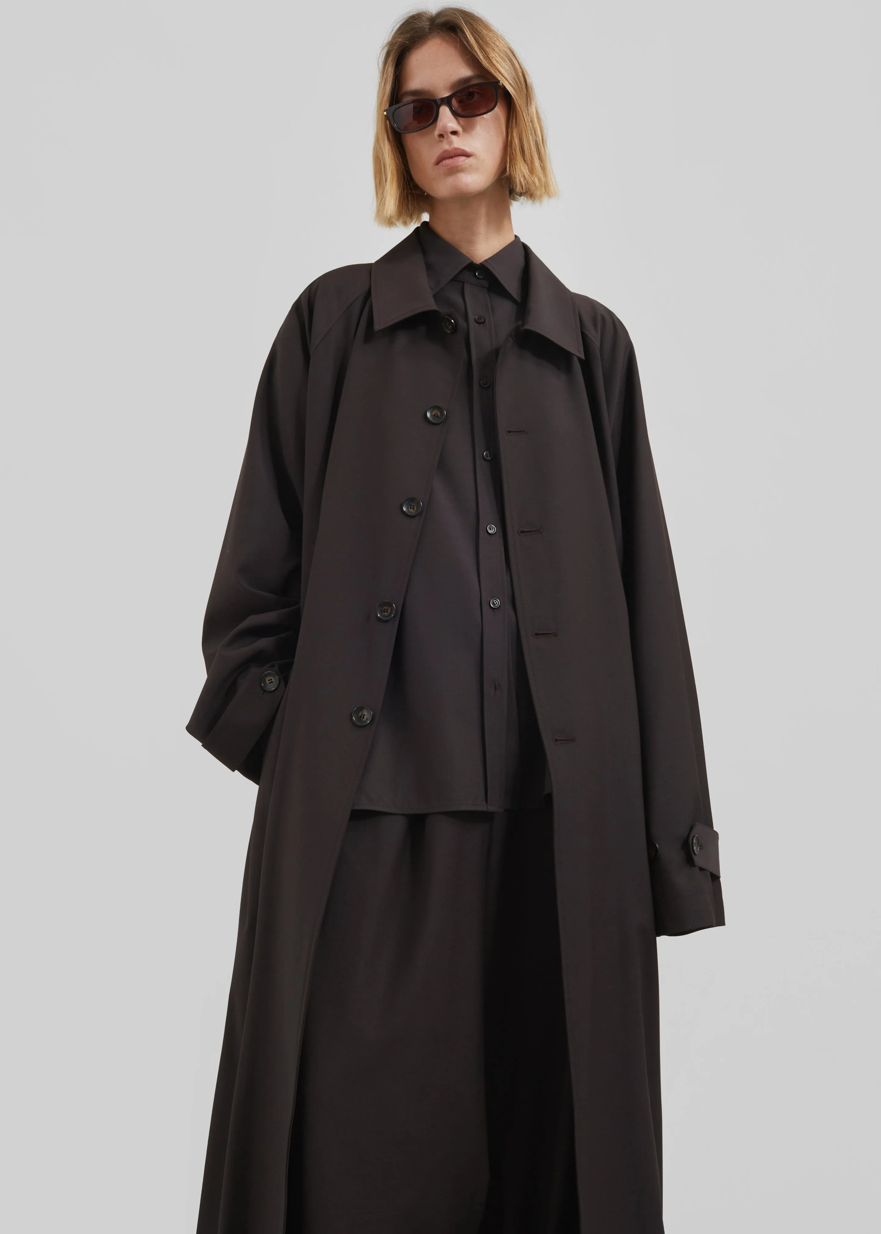Shay Trench Coat - Brown sold by Frankie Shop product image thumbnail 2