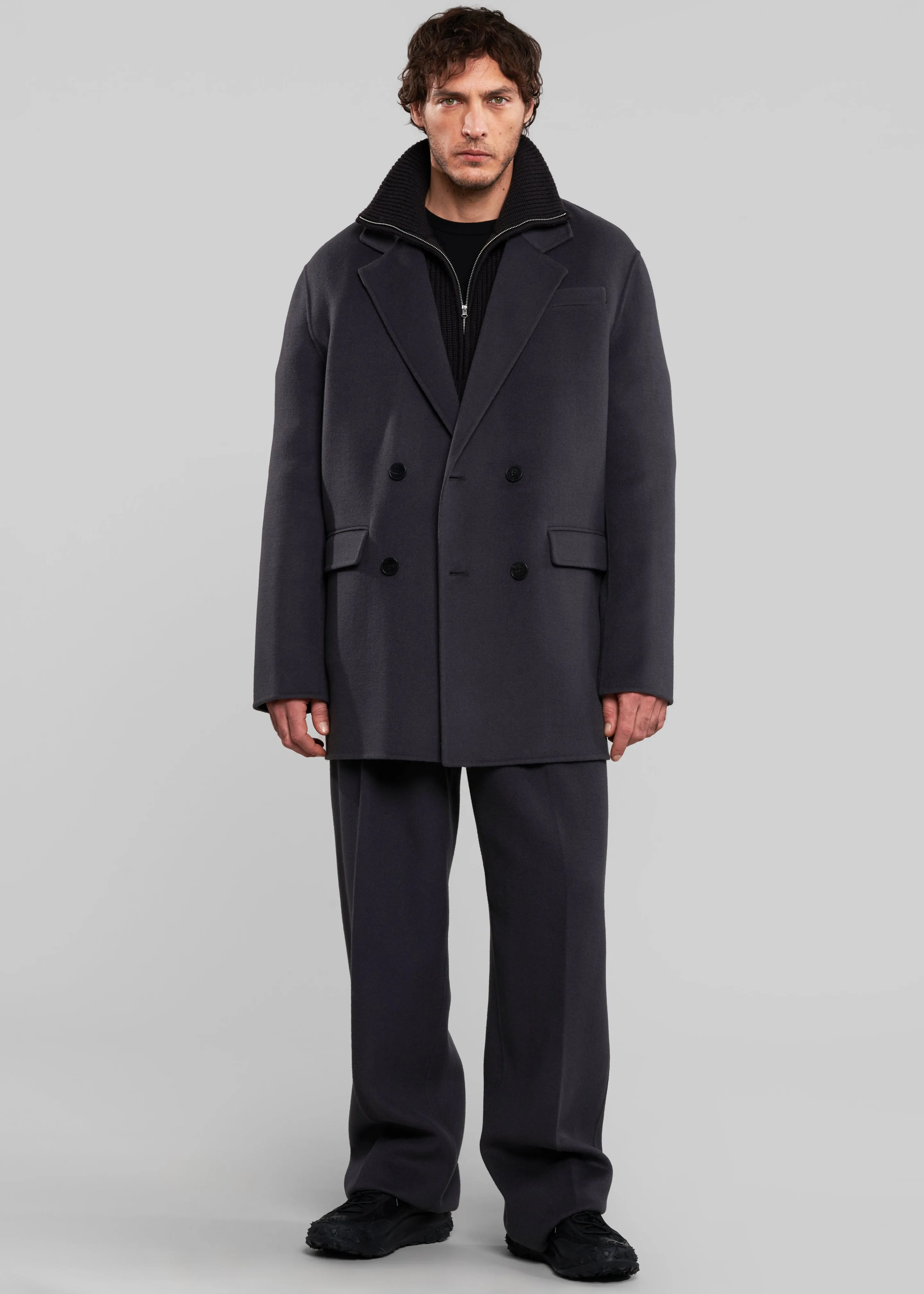 Harry Wool Blazer - Dark Grey sold by Frankie Shop product image thumbnail 2