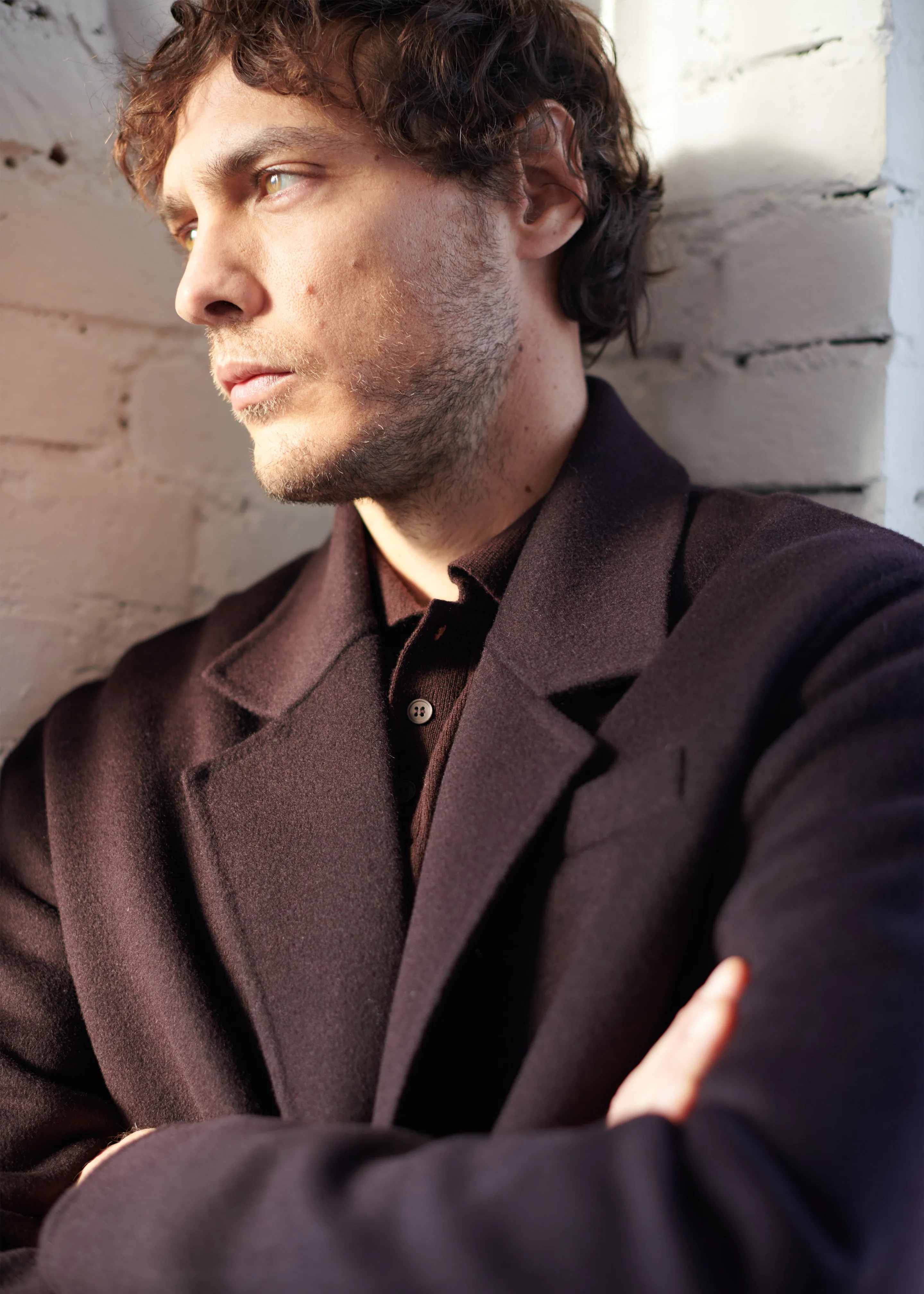 Harry Wool Blazer - Dark Plum sold by Frankie Shop product image thumbnail 5