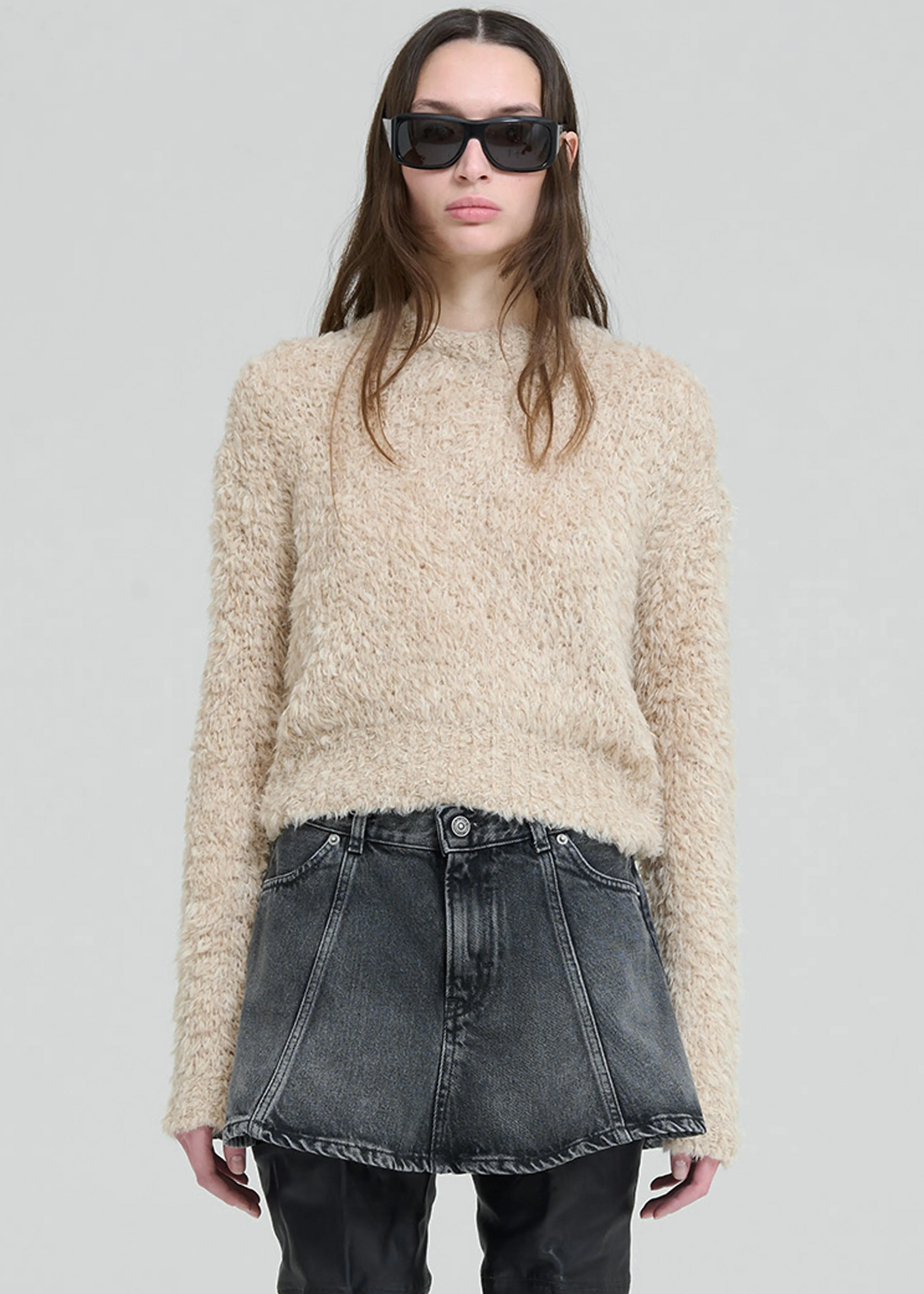 Haikure Ginny Sweater - Beige sold by Frankie Shop product image thumbnail 3