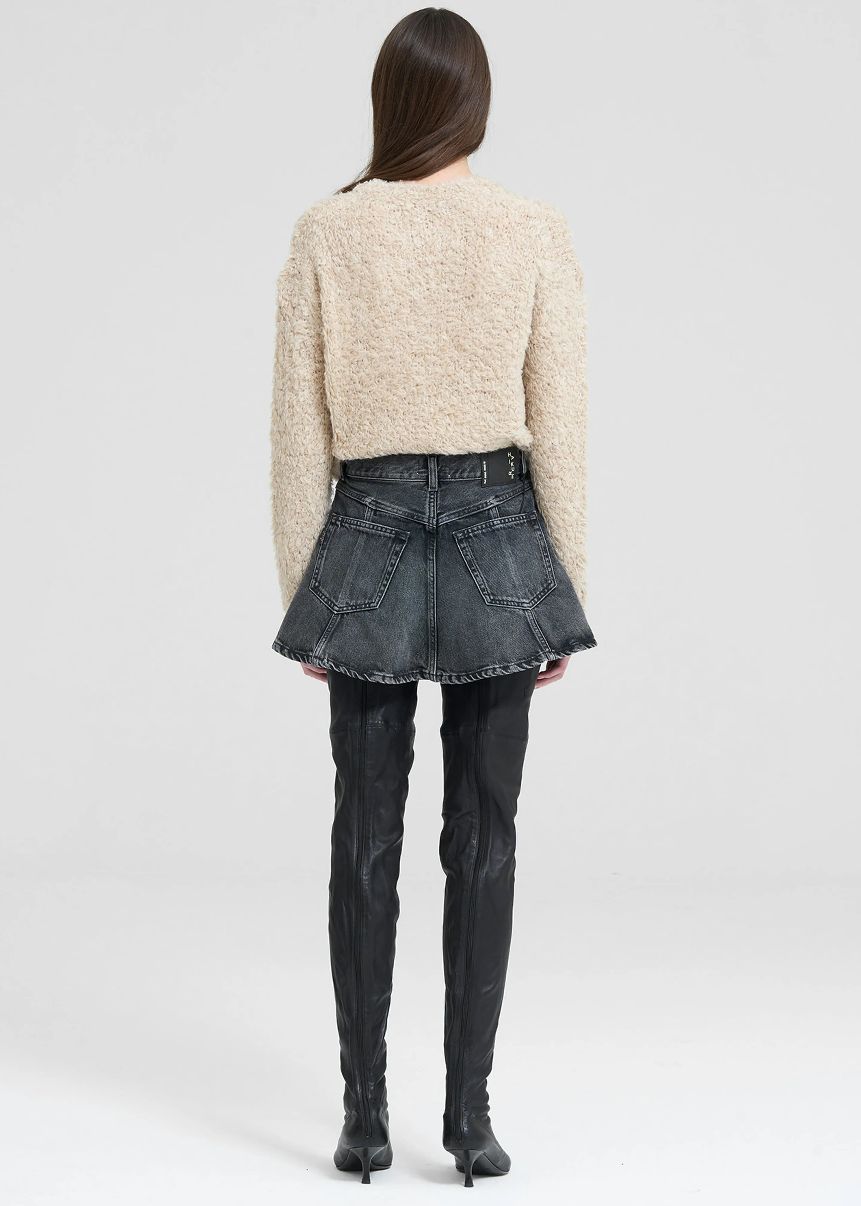 Haikure Ginny Sweater - Beige sold by Frankie Shop product image thumbnail 5