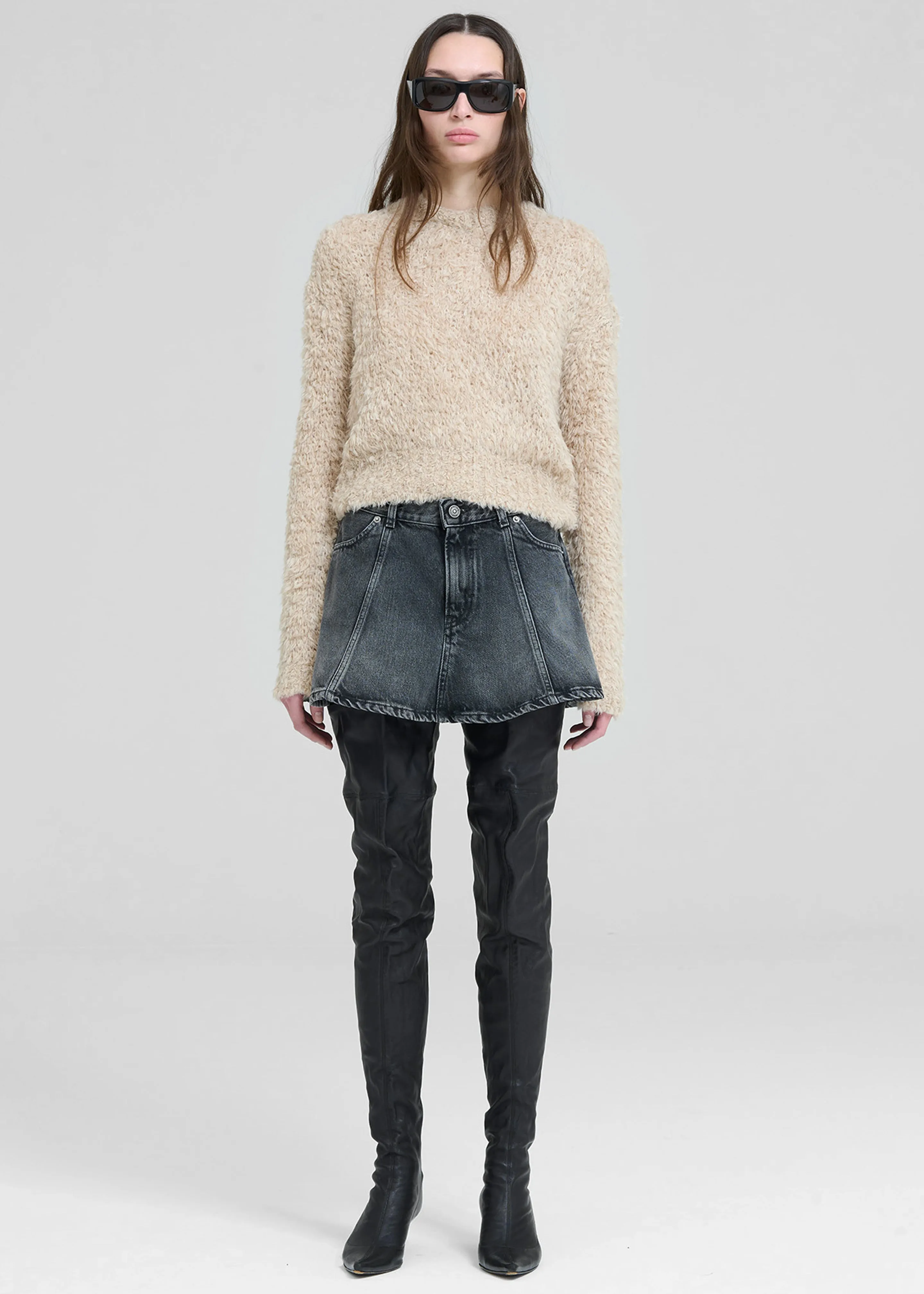 Haikure Ginny Sweater - Beige sold by Frankie Shop product image thumbnail 2