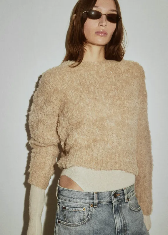 Haikure Ginny Sweater - Beige sold by Frankie Shop