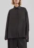 Georgia Wool Blend Shirt - Brown sold by Frankie Shop
