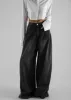 Ashford Wide Leg Jeans - Black Wash sold by Frankie Shop