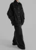 Ashford Wide Leg Jeans - Black Wash sold by Frankie Shop