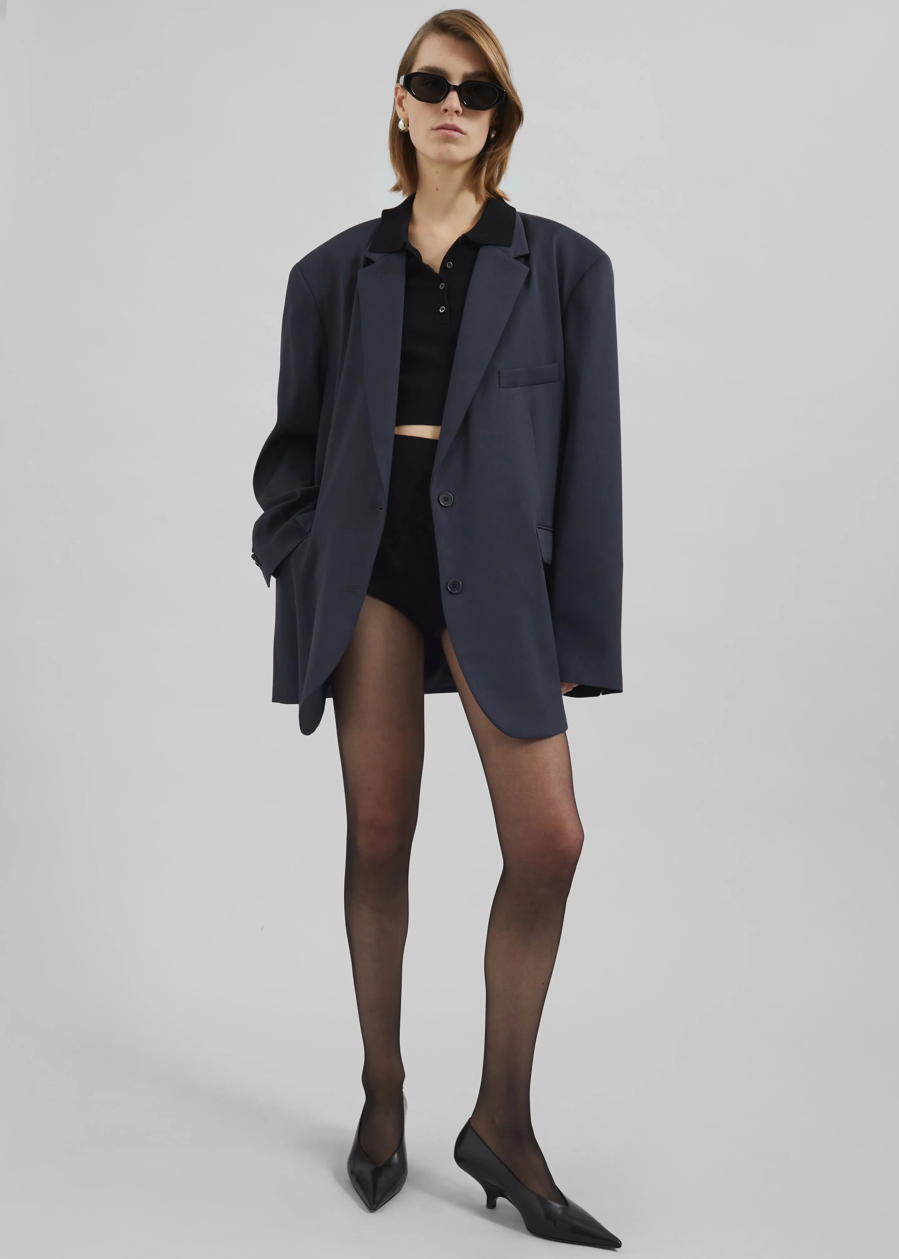 Brera Blazer - Navy sold by Frankie Shop product image thumbnail 2