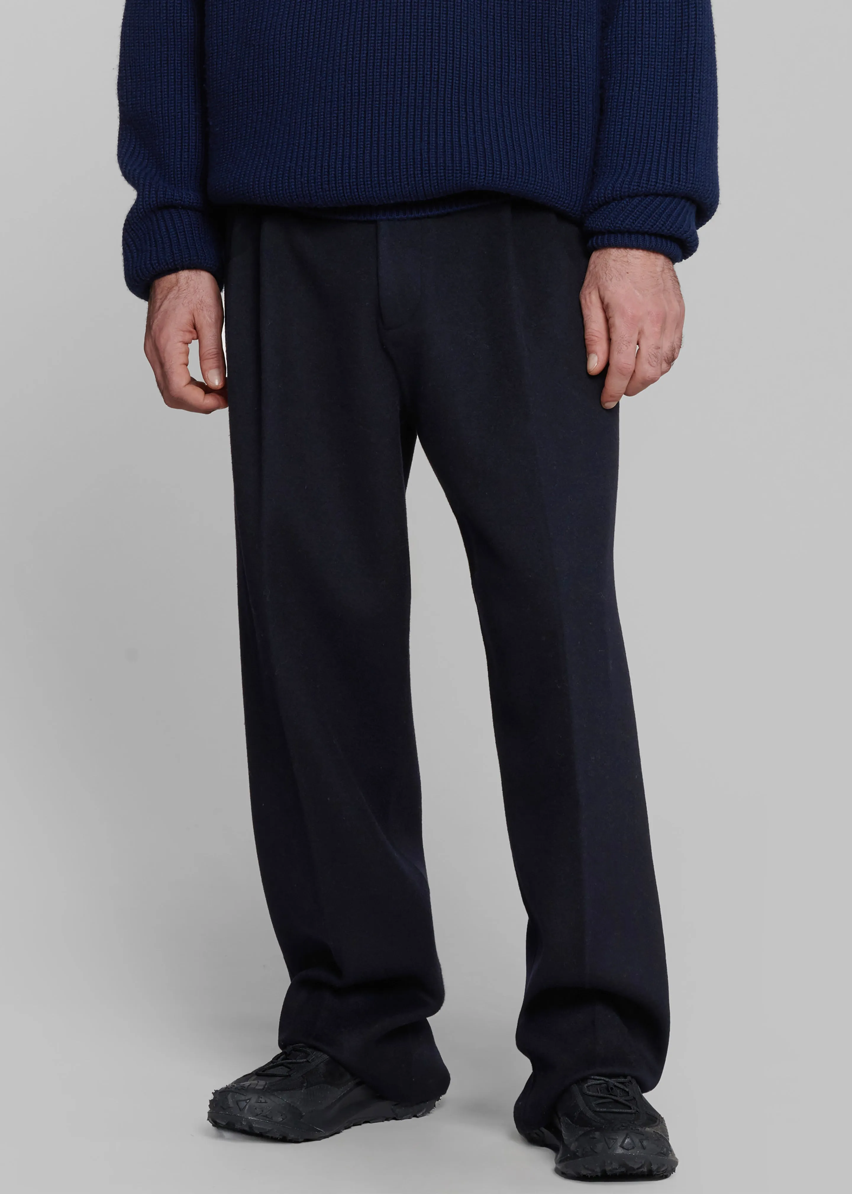 Beo Wool Suit Pants - Navy sold by Frankie Shop product image thumbnail 2