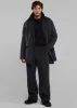 Beo Wool Suit Pants - Dark Grey sold by Frankie Shop