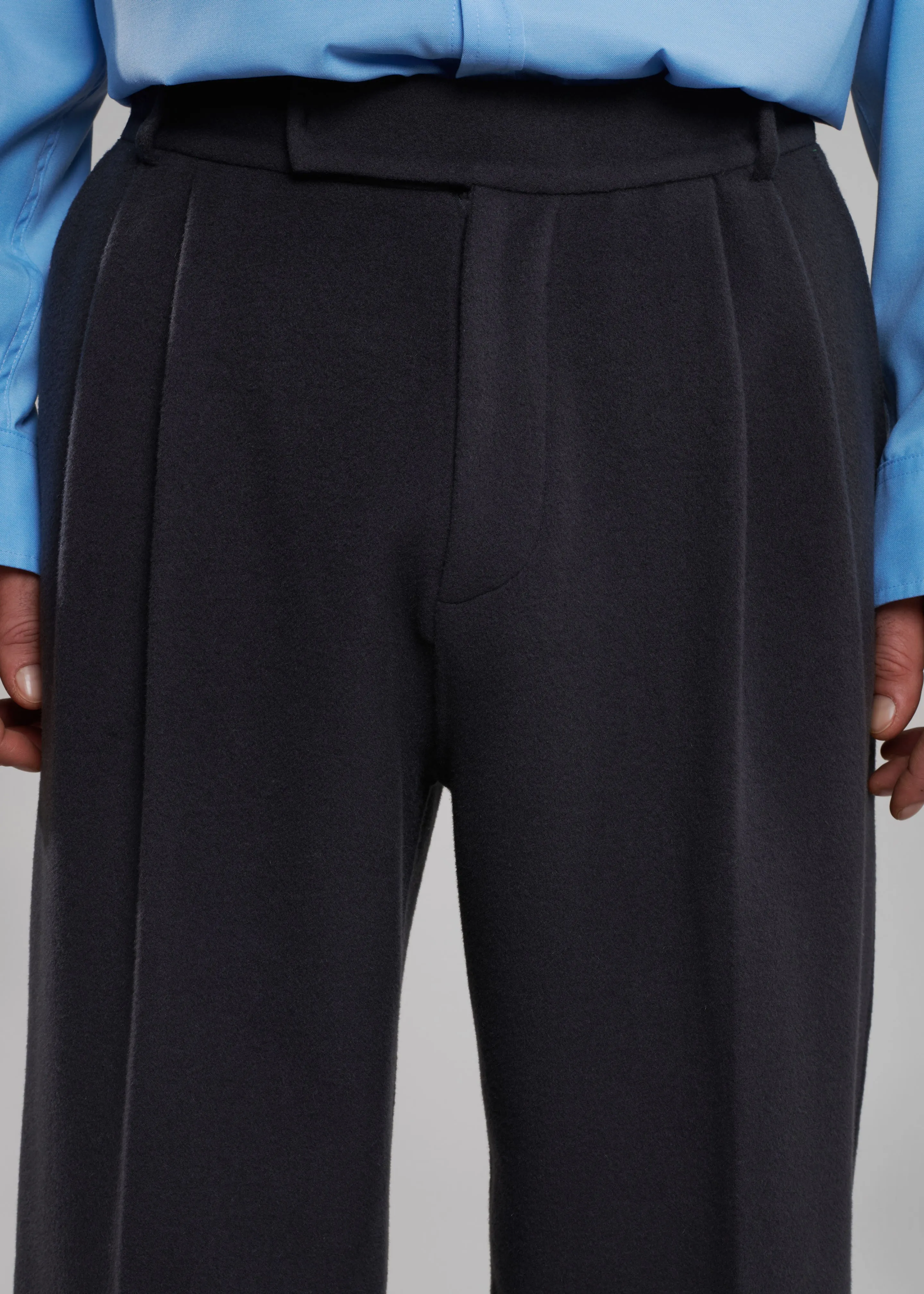 Beo Wool Suit Pants - Dark Grey sold by Frankie Shop product image thumbnail 3