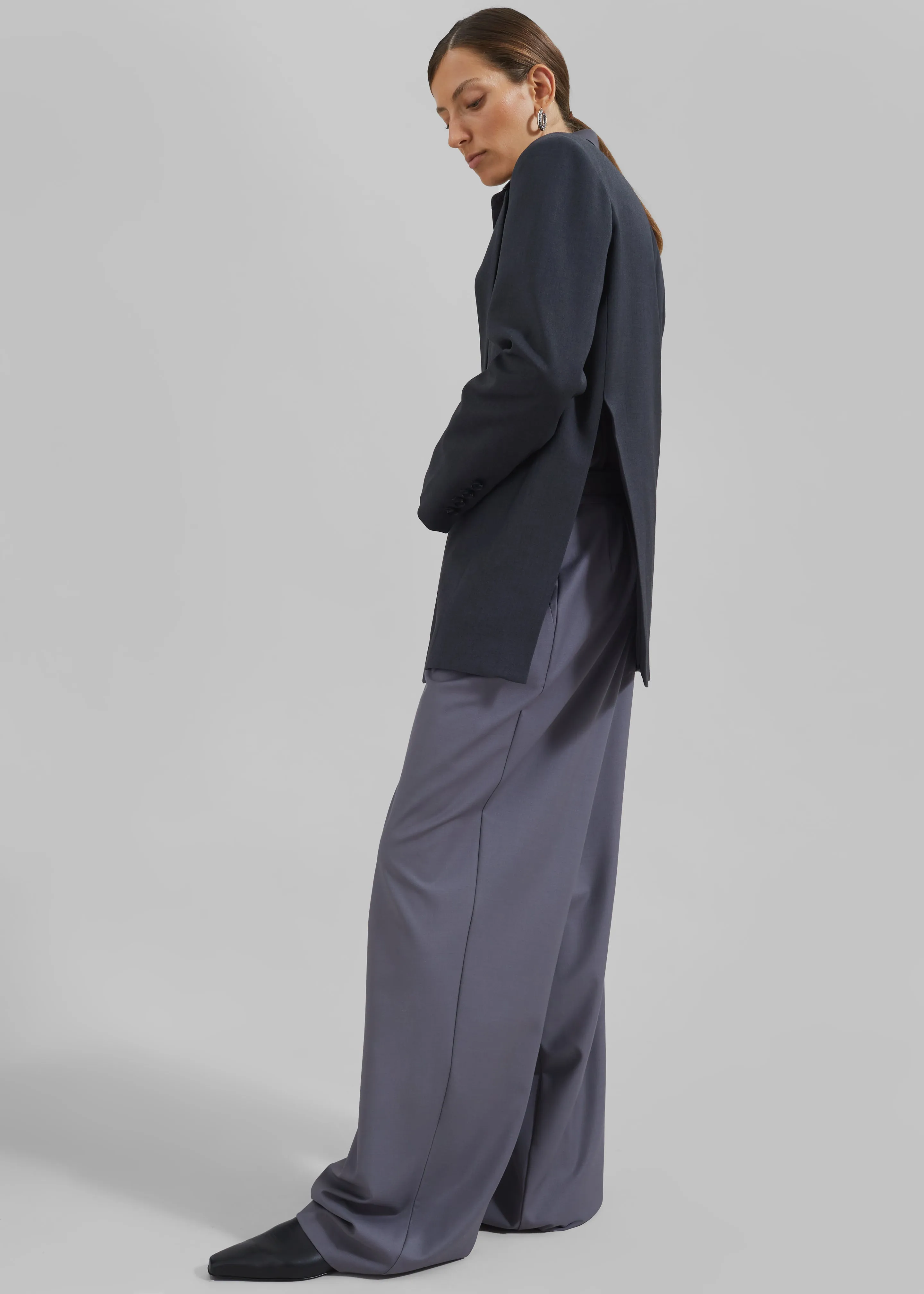 Mazie Blazer - Charcoal sold by Frankie Shop product image thumbnail 3