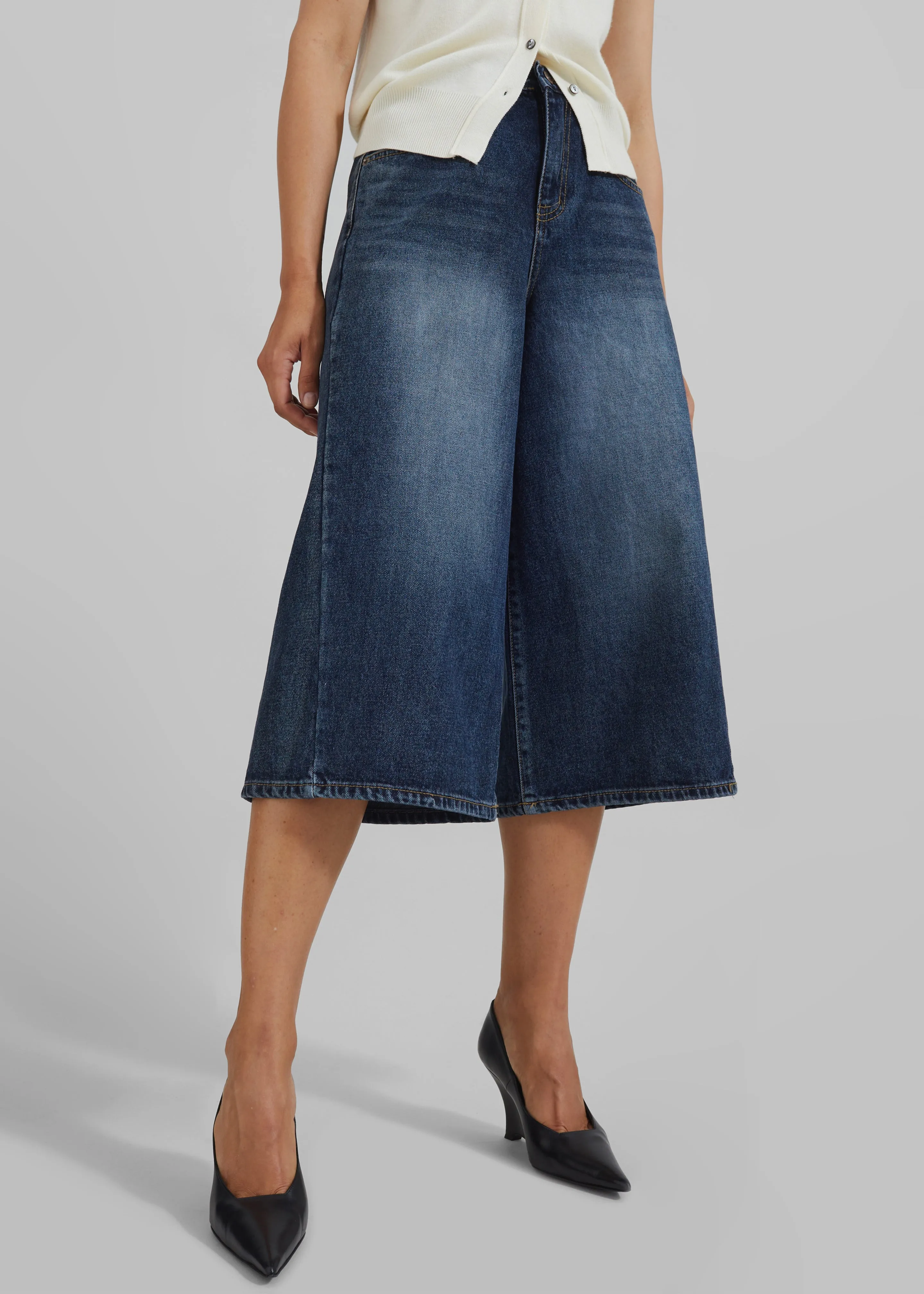 Savona Jorts - Medium Wash sold by Frankie Shop product image thumbnail 2