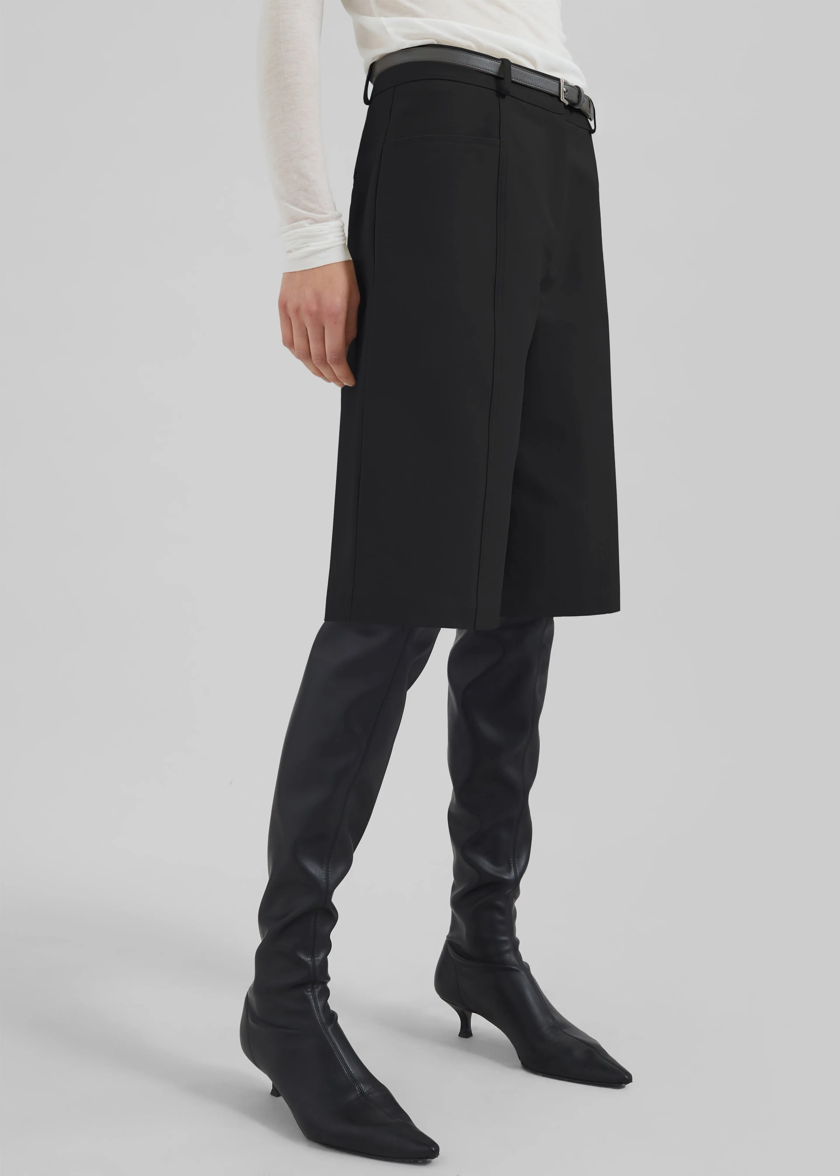 Cairo Bermuda Shorts - Black sold by Frankie Shop product image thumbnail 3