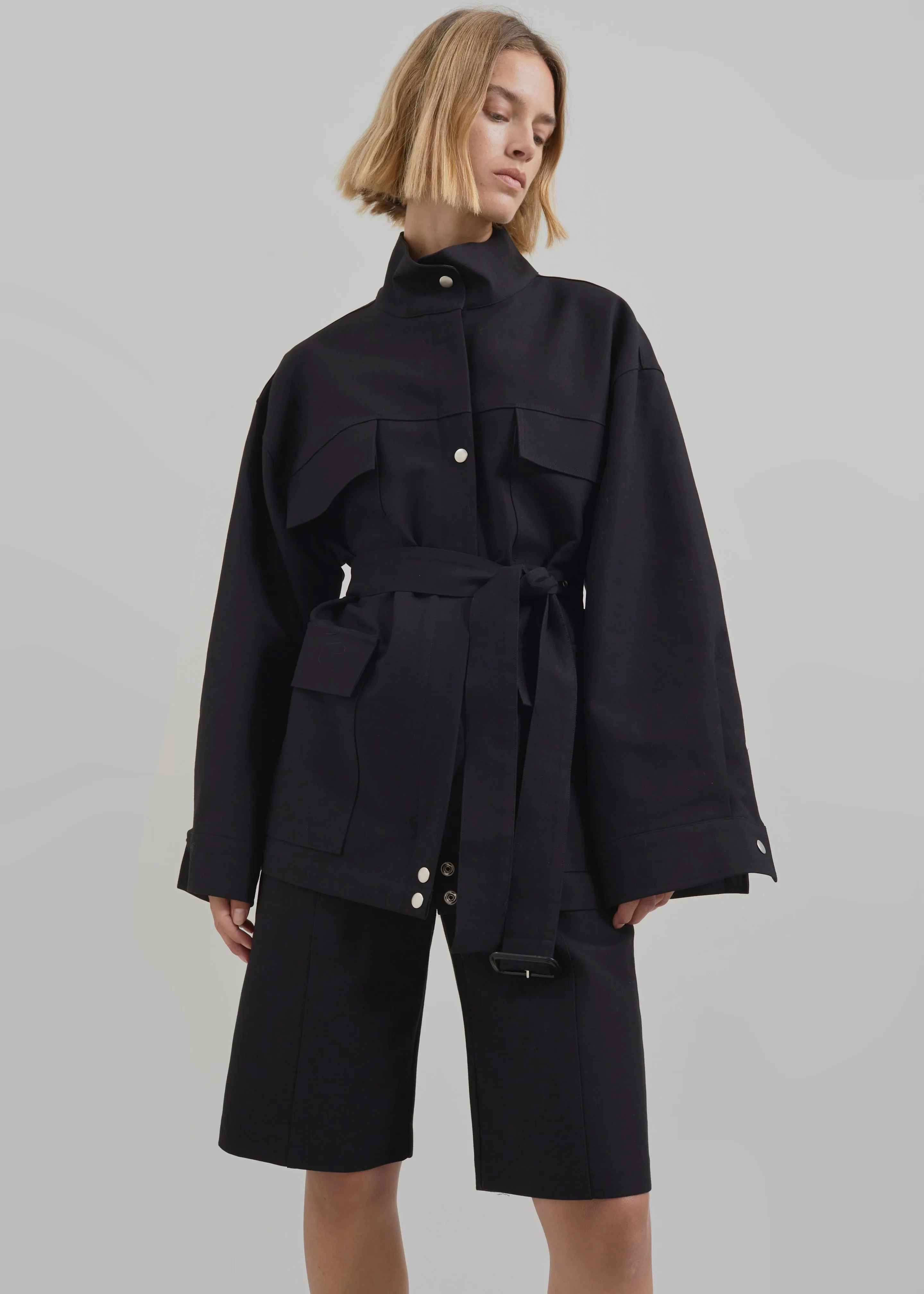 Cairo Safari Jacket - Black sold by Frankie Shop product image thumbnail 2