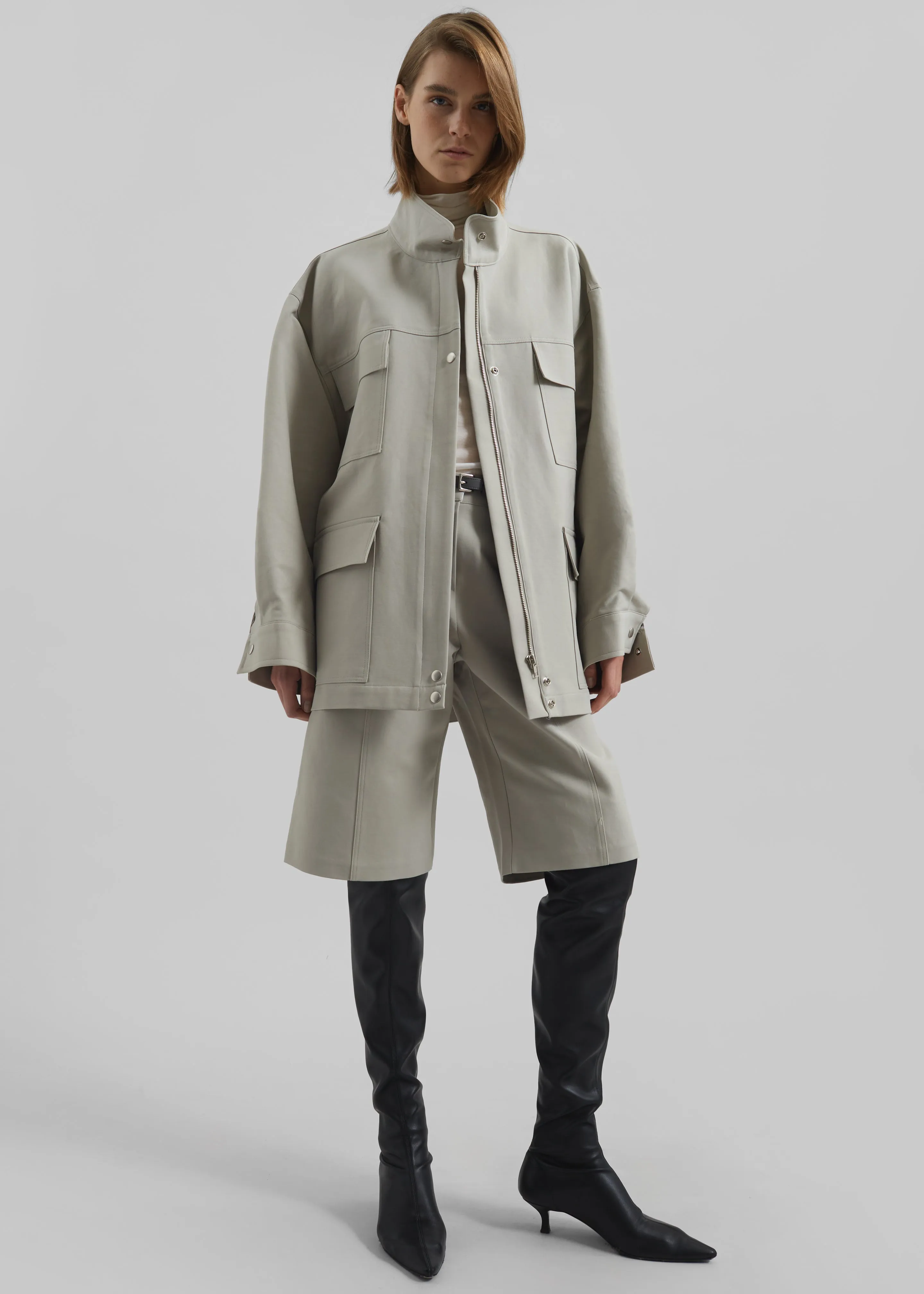 Cairo Safari Jacket - Light Beige sold by Frankie Shop product image thumbnail 2