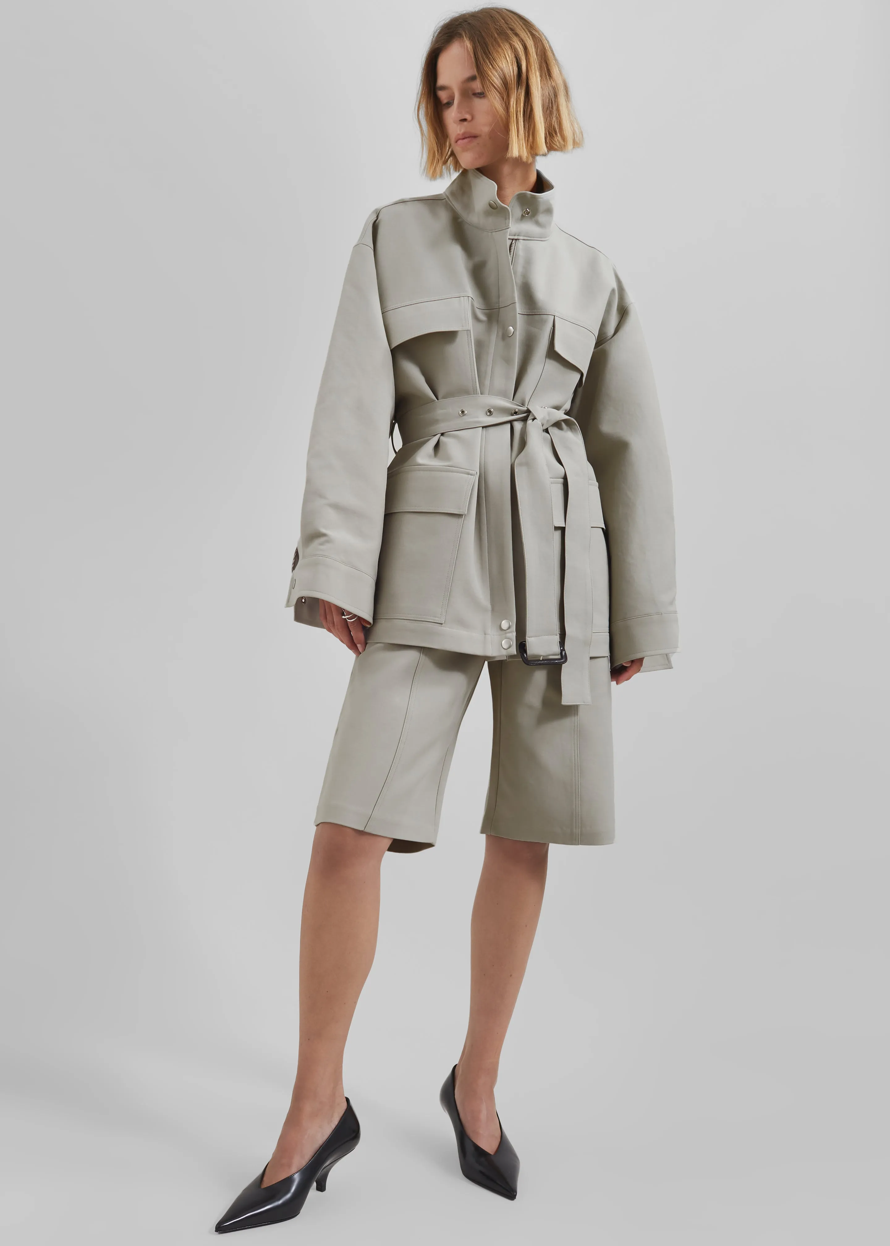 Cairo Safari Jacket - Light Beige sold by Frankie Shop product image thumbnail 3