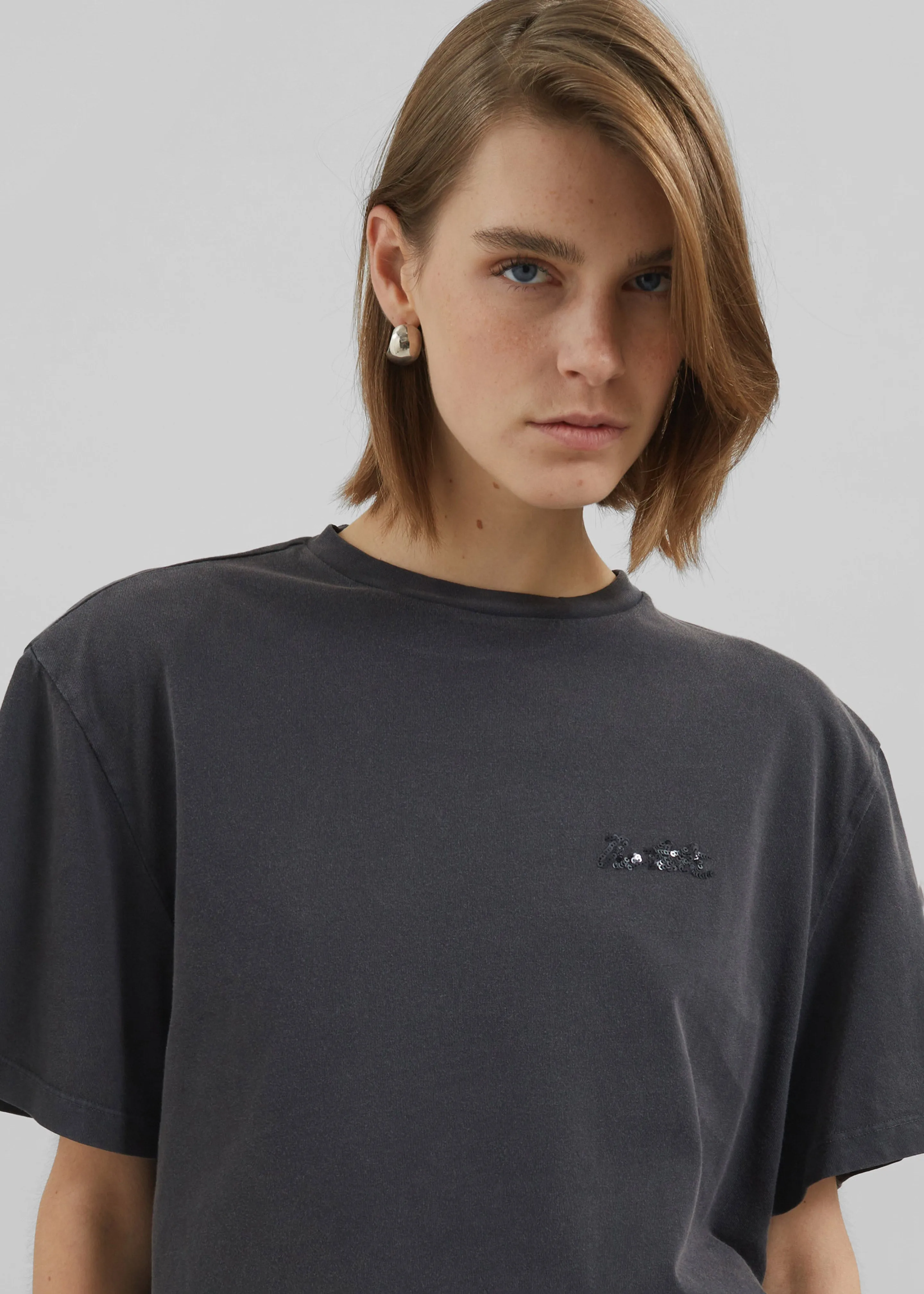 Rotate Heavy Oversized T-Shirt - Black Wash sold by Frankie Shop product image thumbnail 5
