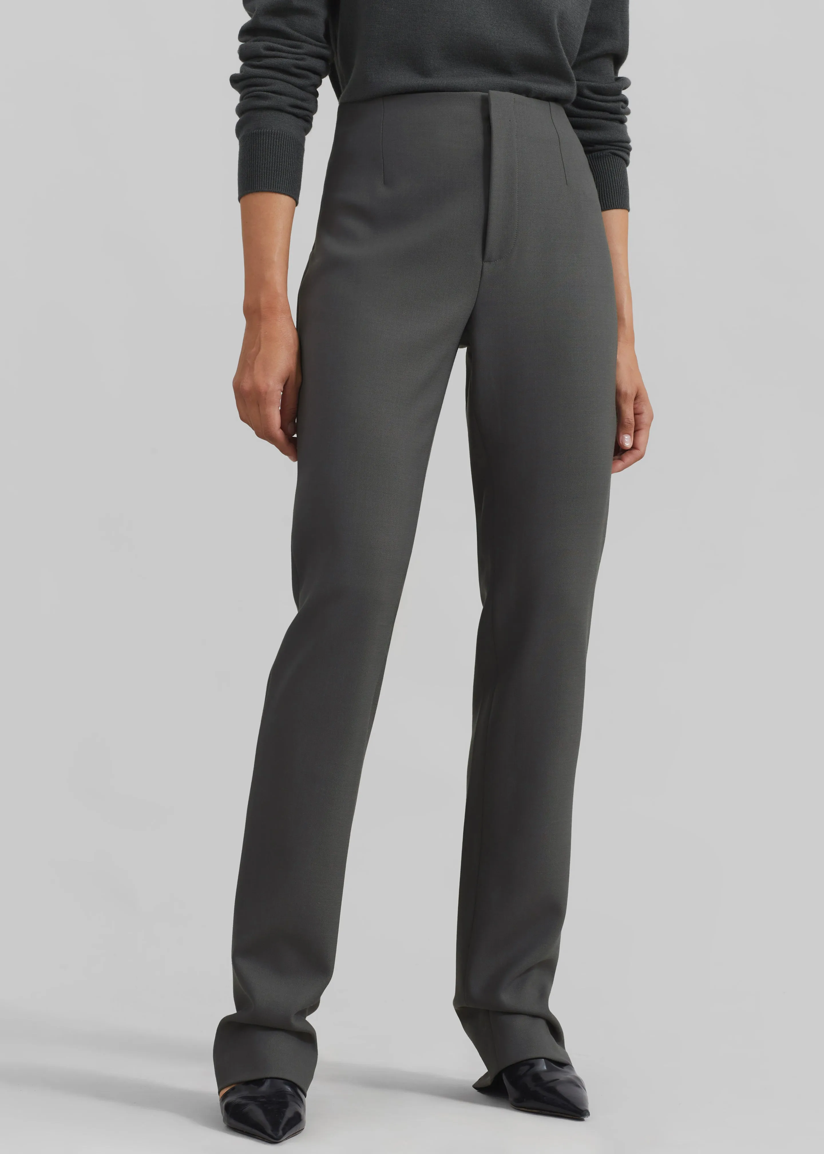 Morrison Long Trousers - Light Khaki sold by Frankie Shop product image thumbnail 5