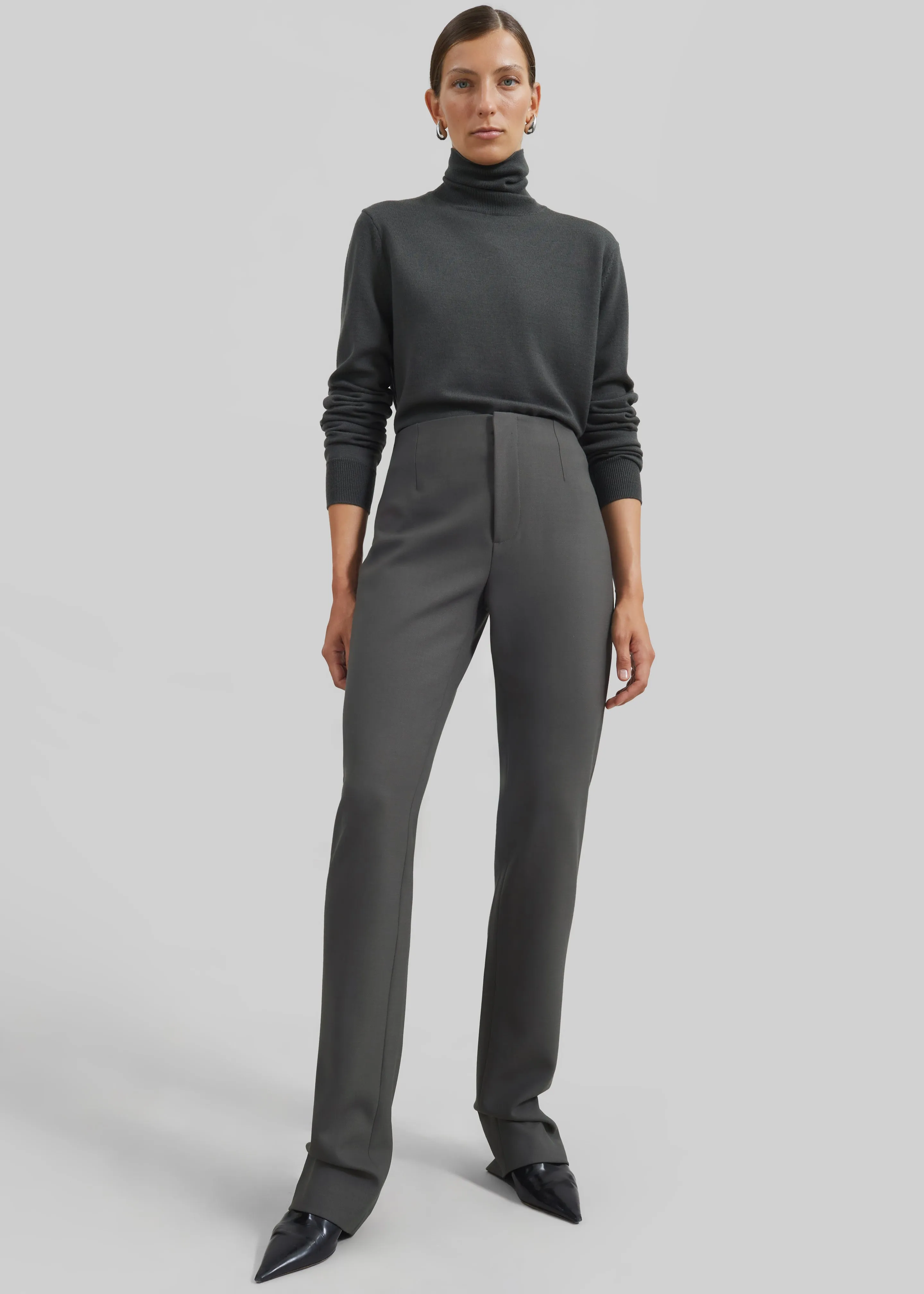 Morrison Long Trousers - Light Khaki sold by Frankie Shop product image thumbnail 2