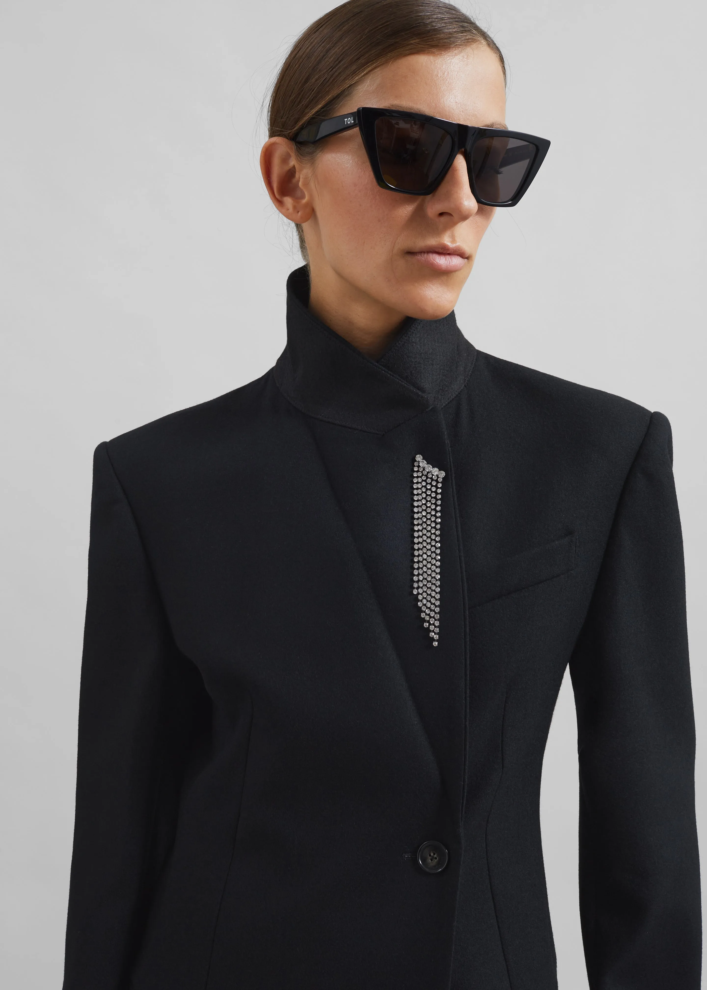 Morrison Crossover Blazer - Black sold by Frankie Shop product image thumbnail 4