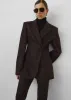 Morrison Crossover Blazer - Brown sold by Frankie Shop