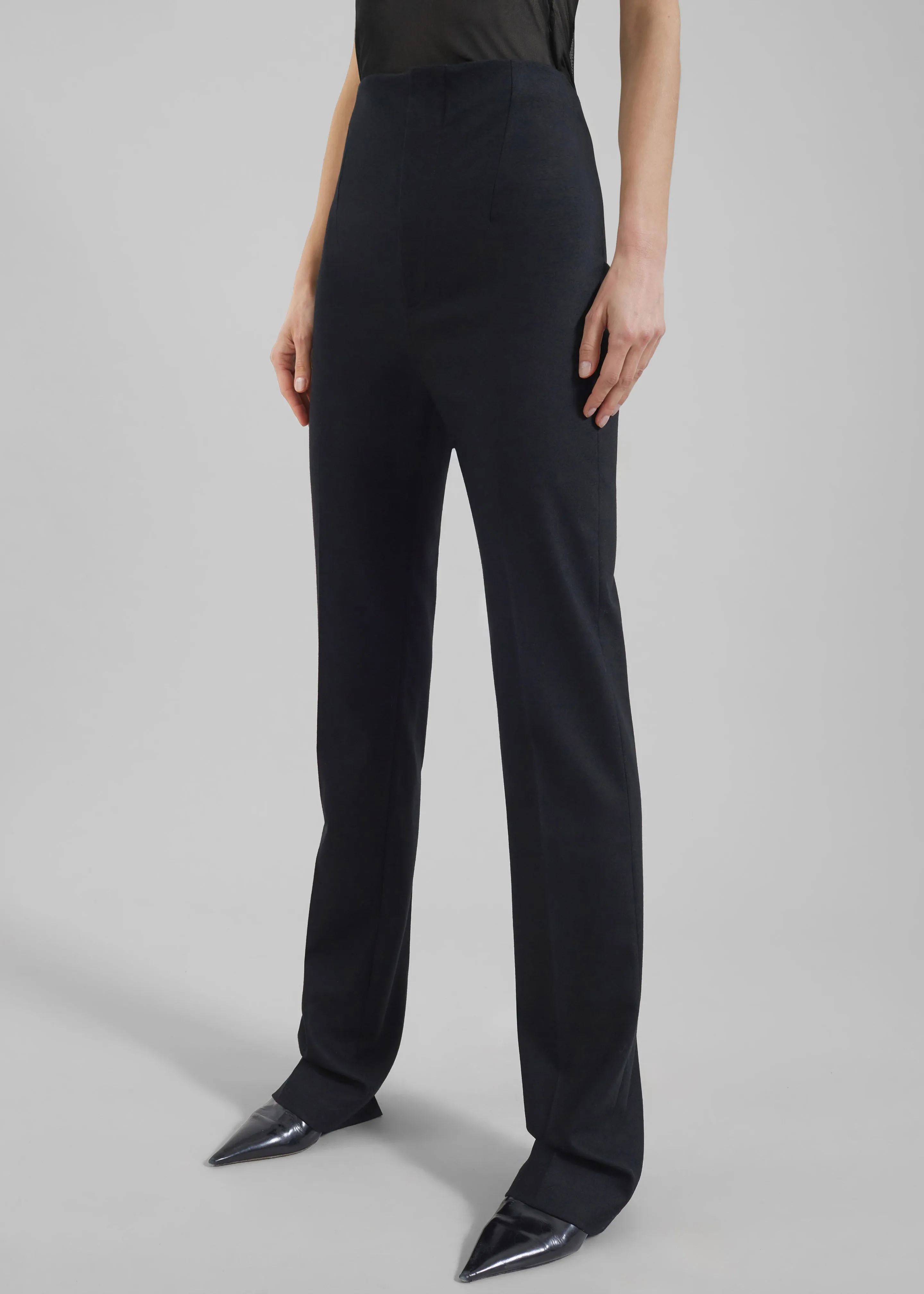 Morrison Long Trousers - Black sold by Frankie Shop