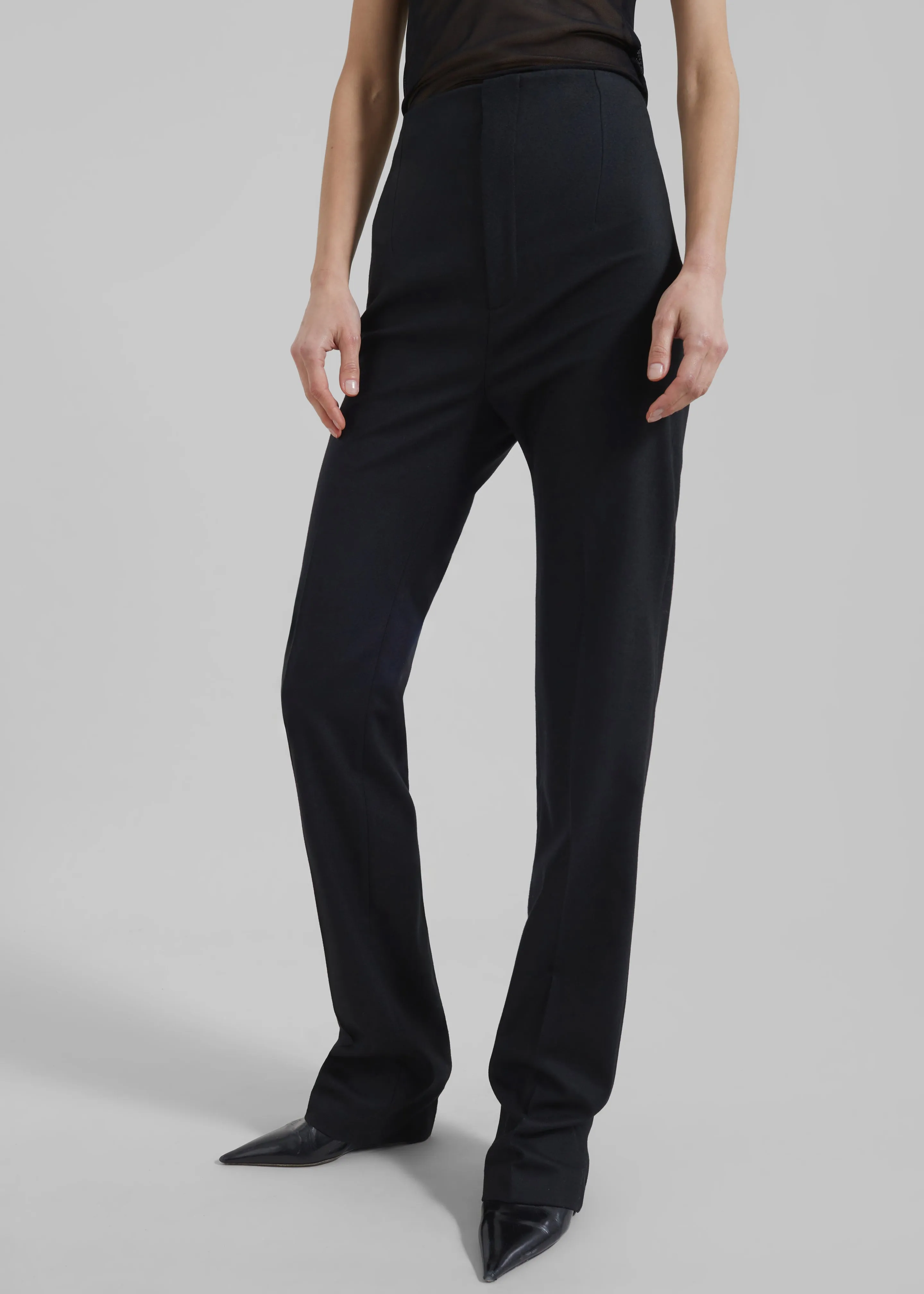 Morrison Long Trousers - Black sold by Frankie Shop product image thumbnail 4