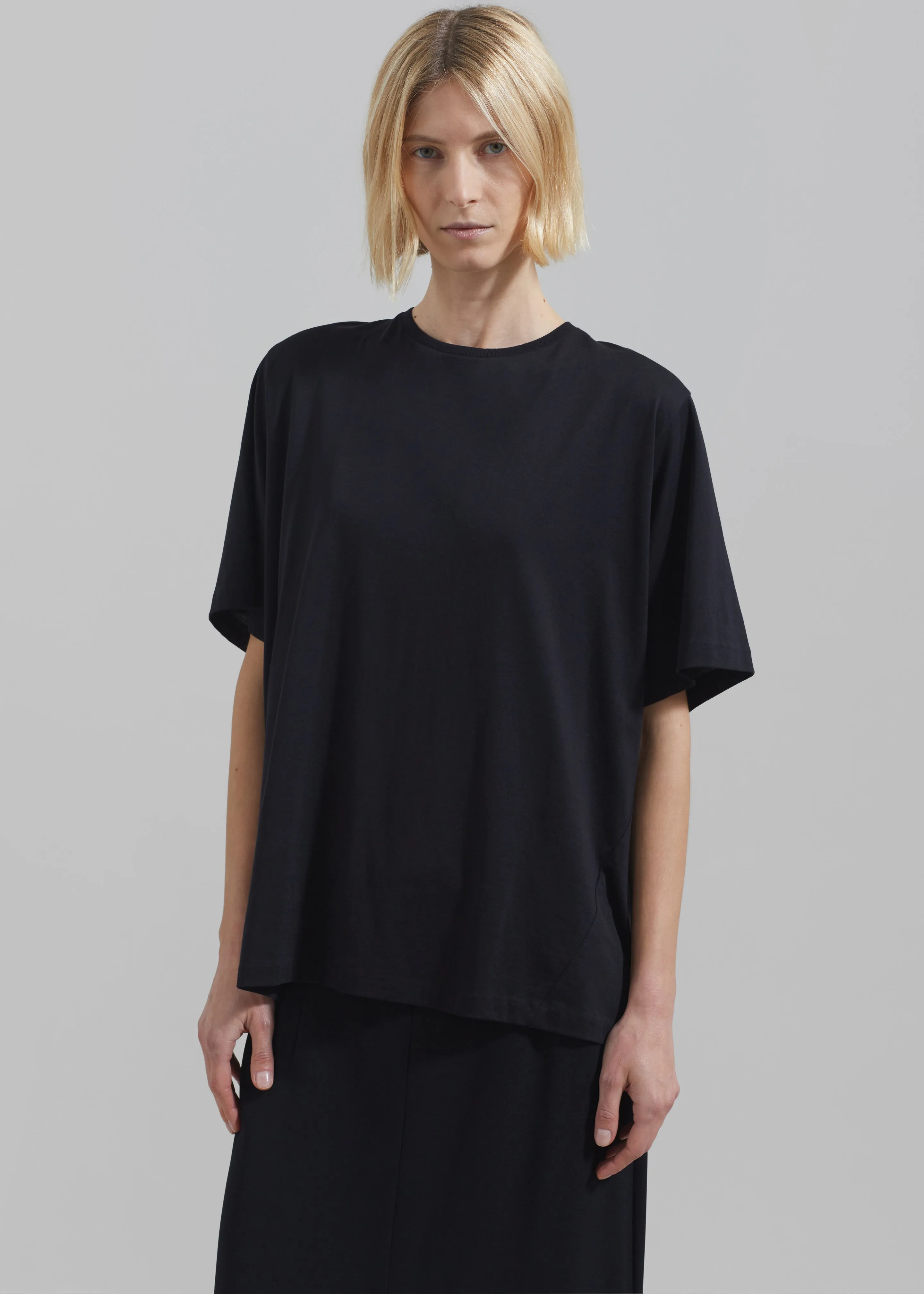 Harper Soft Organic T-Shirt - Black sold by Frankie Shop product image thumbnail 5