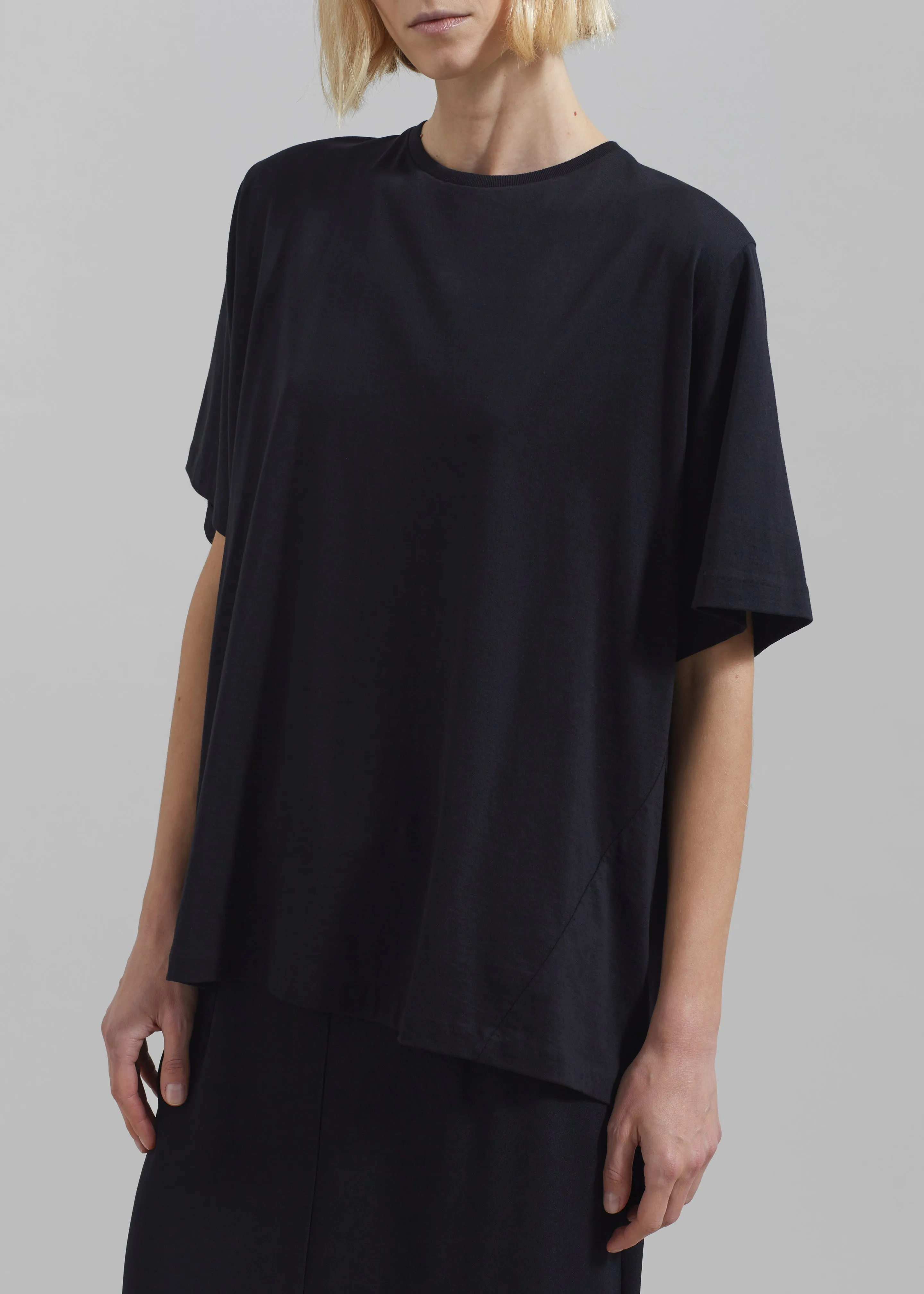 Harper Soft Organic T-Shirt - Black sold by Frankie Shop product image thumbnail 3