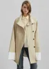Alberta Short Trench - Beige sold by Frankie Shop