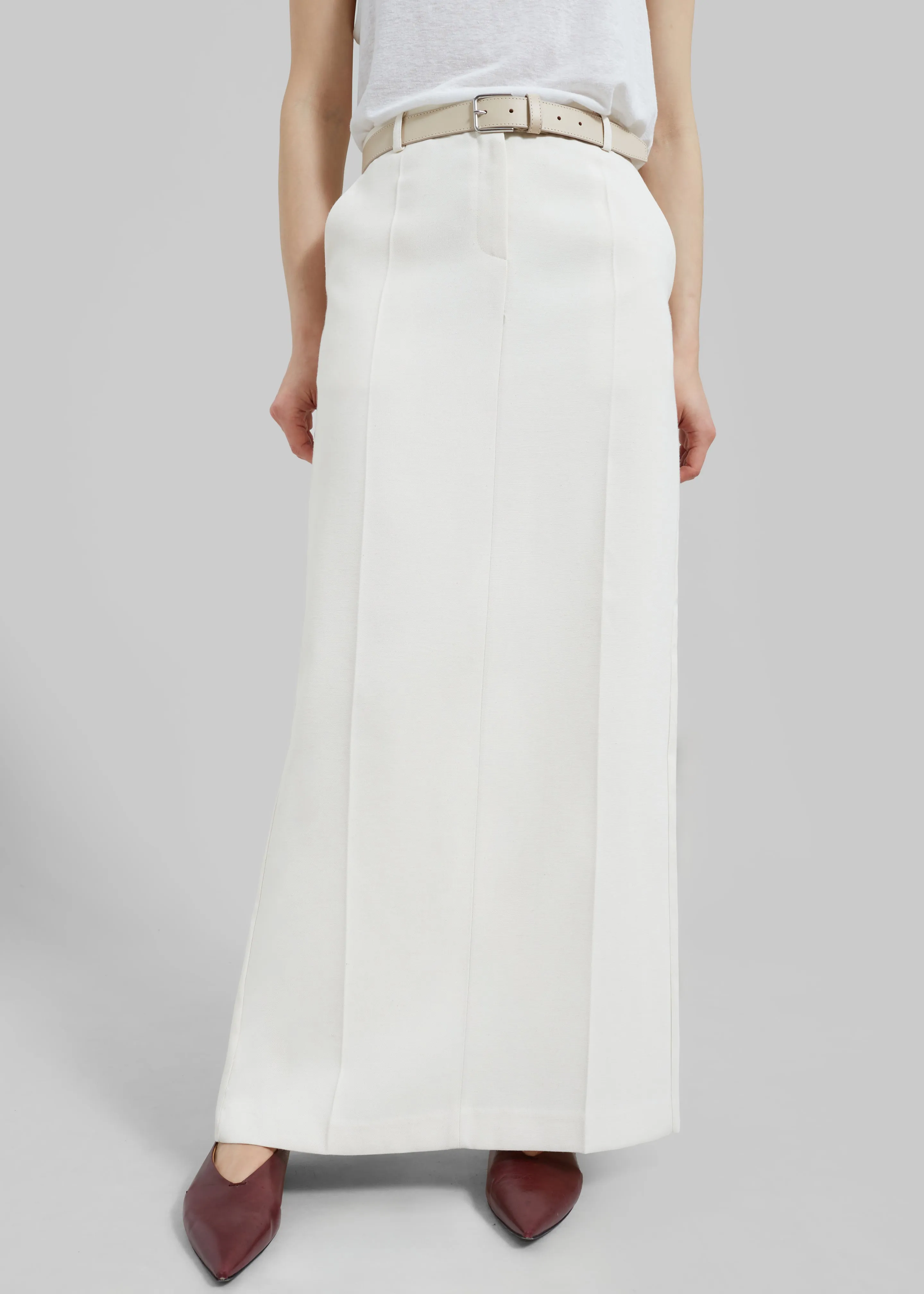 Indio Maxi Skirt - Off White sold by Frankie Shop product image thumbnail 5