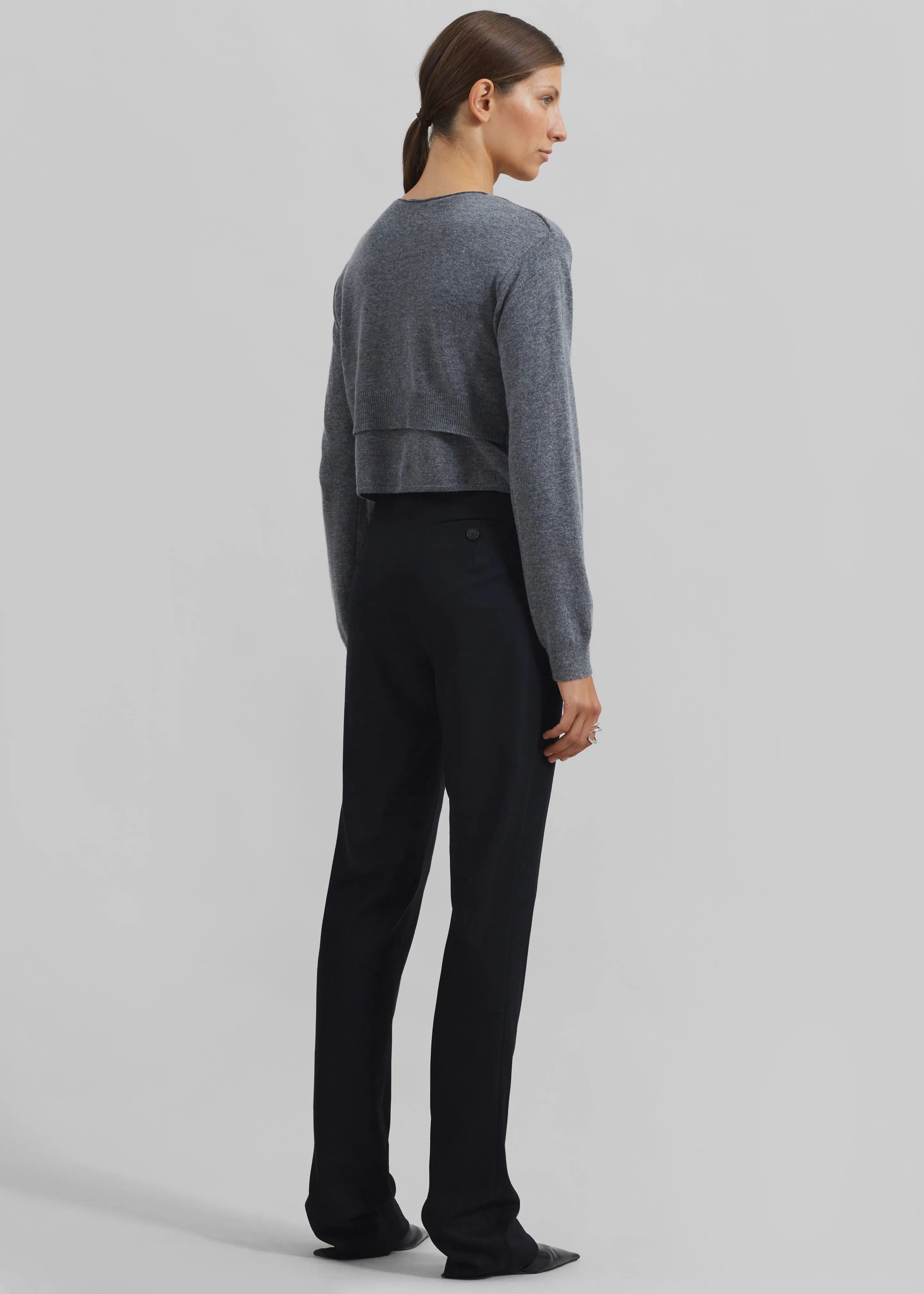 Simi Layered Cardigan - Grey sold by Frankie Shop product image thumbnail 5