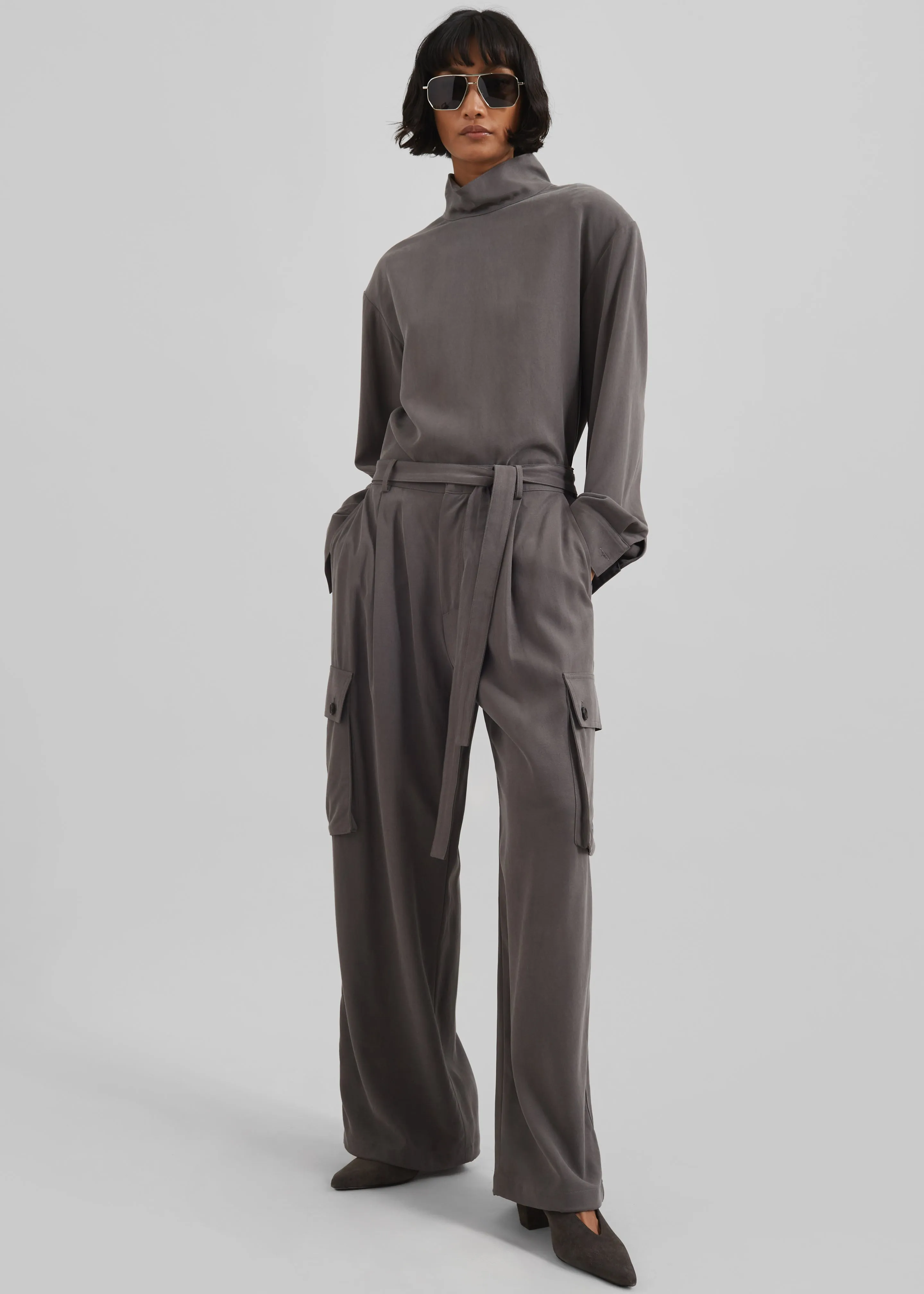 Nyro Cargo Pants - Charcoal sold by Frankie Shop product image thumbnail 2