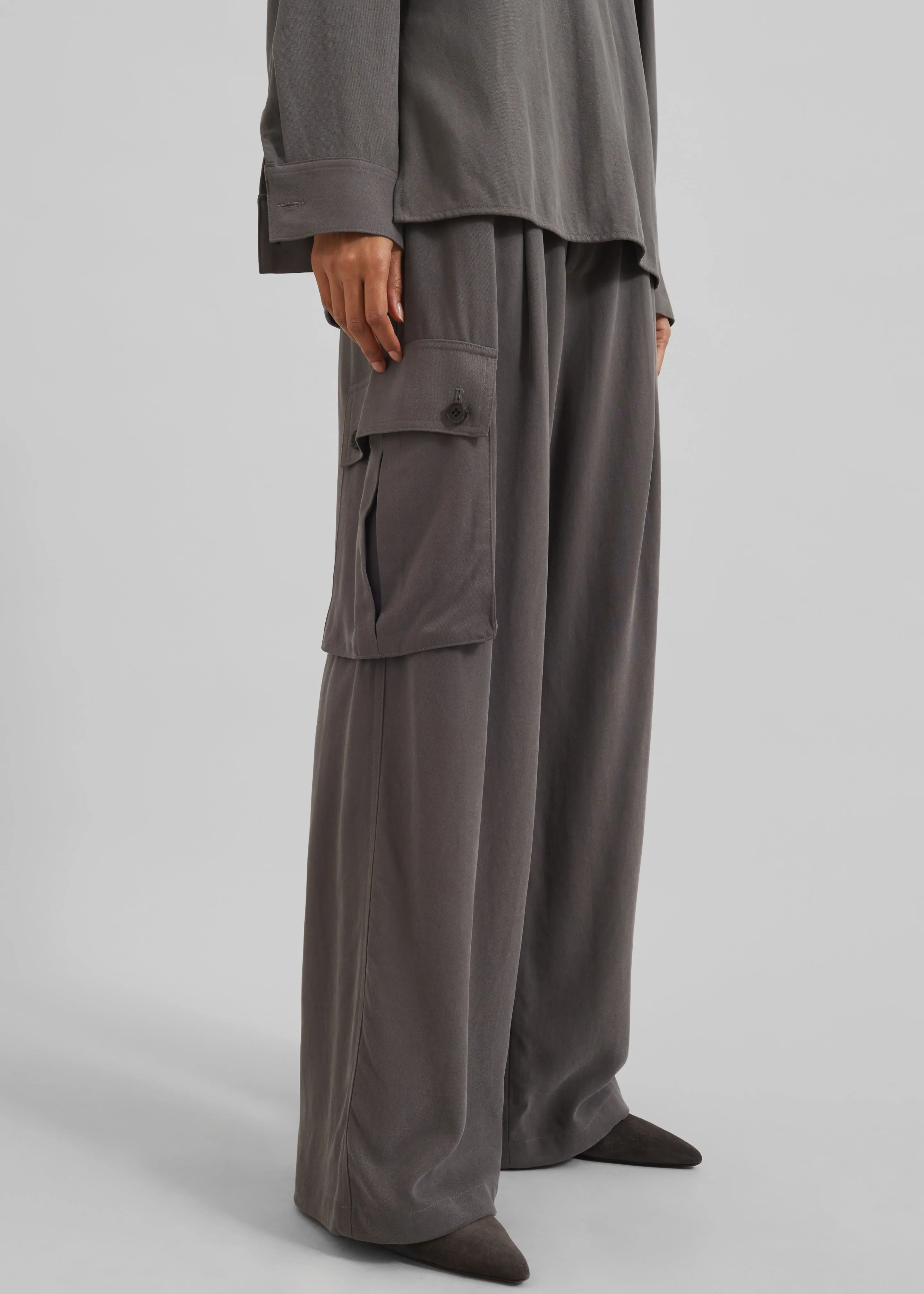 Nyro Cargo Pants - Charcoal sold by Frankie Shop product image thumbnail 5