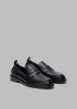 3.1 Phillip Lim Alexa Soft Penny Croco Loafers - Black sold by Frankie Shop