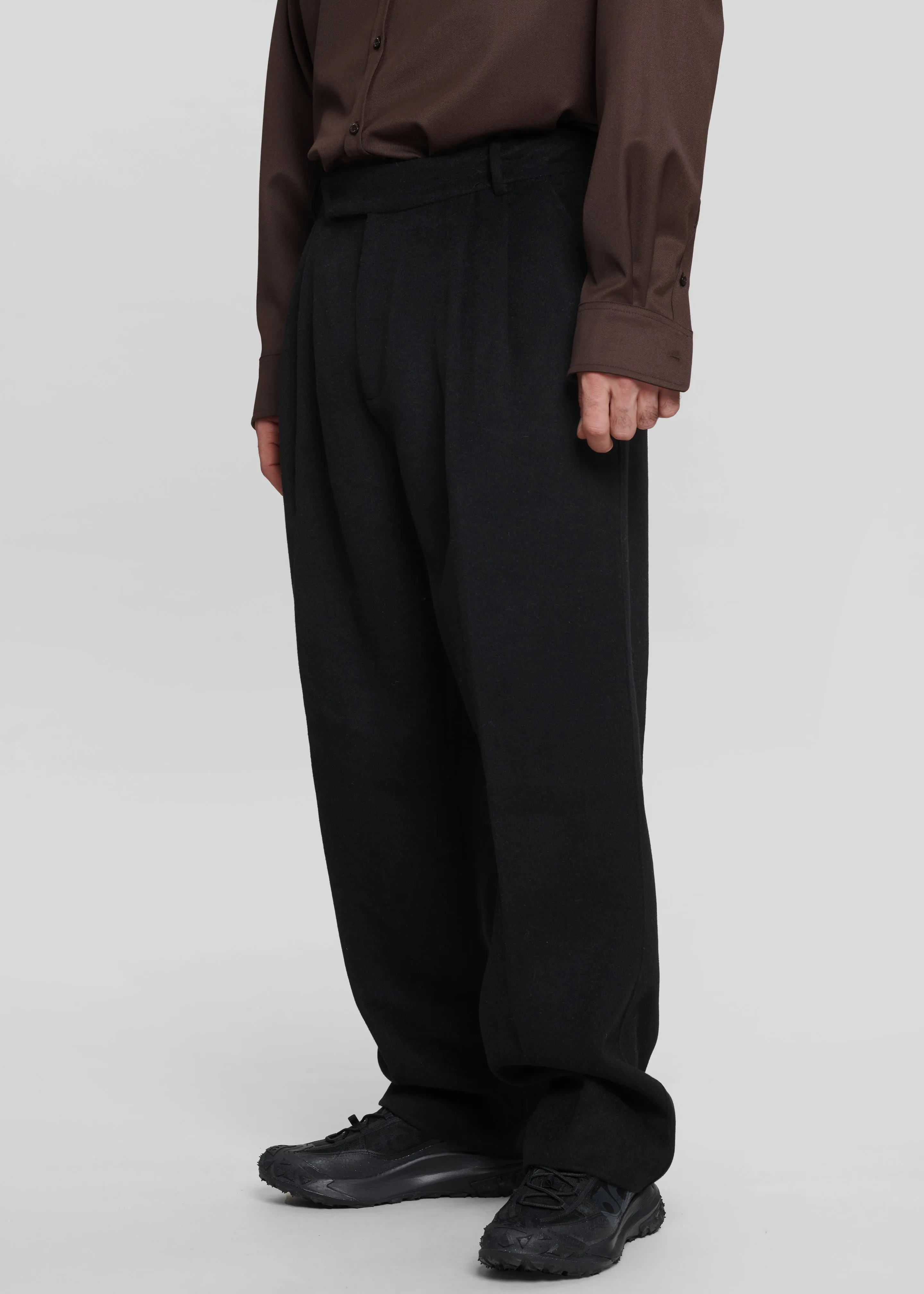 Beo Wool Suit Pants - Black sold by Frankie Shop product image thumbnail 5