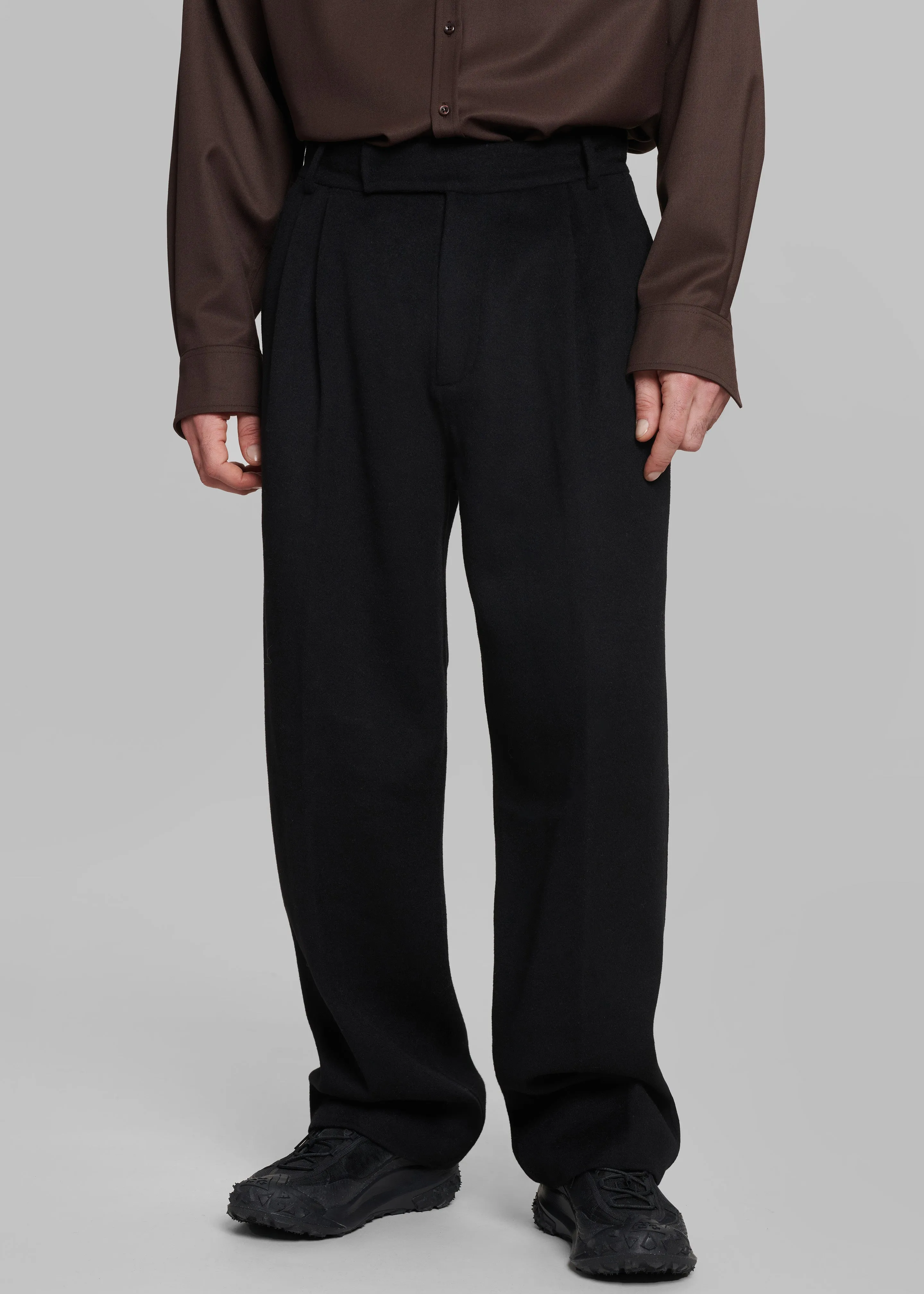 Beo Wool Suit Pants - Black sold by Frankie Shop product image thumbnail 2